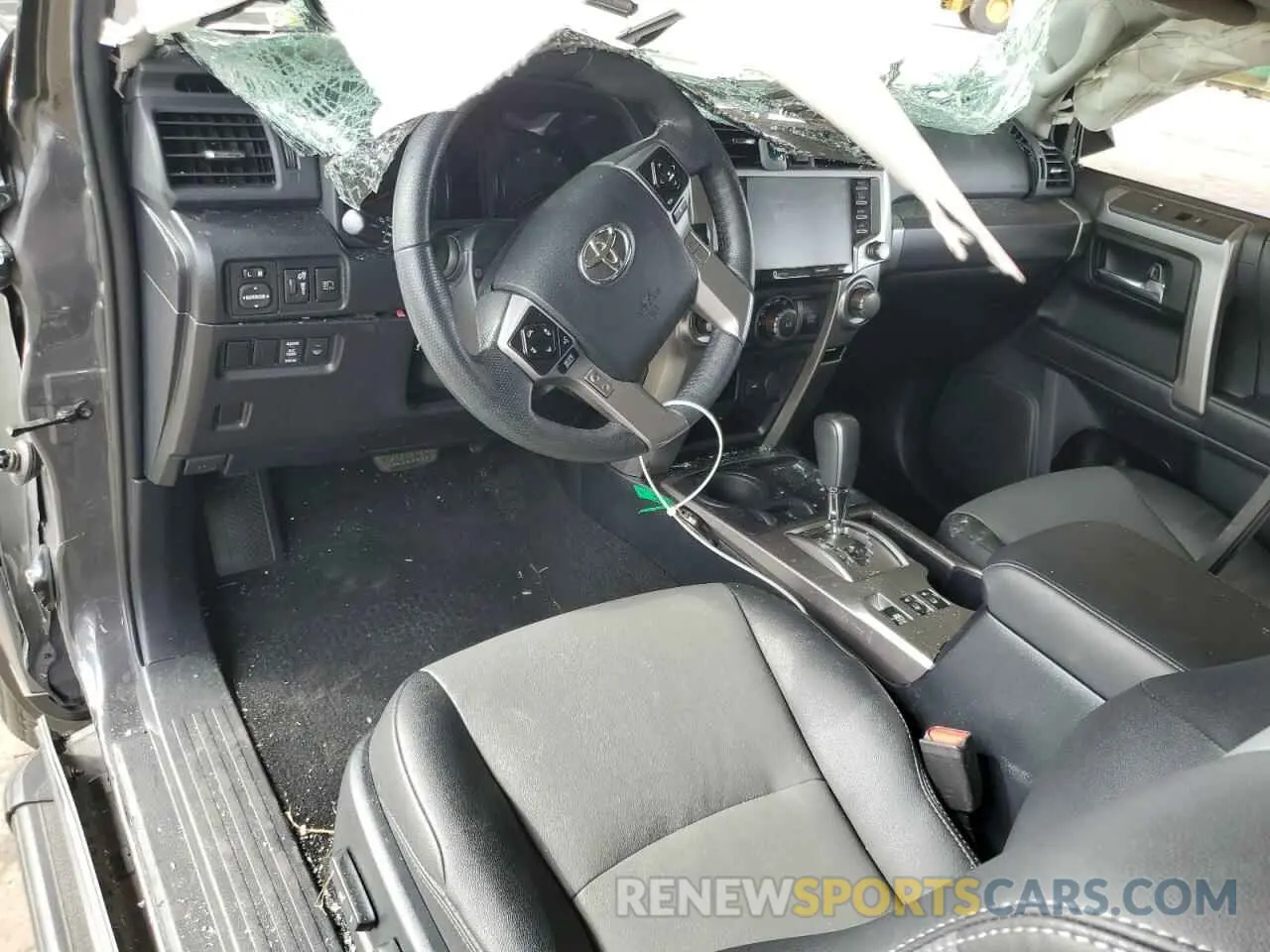 8 Photograph of a damaged car JTEFU5JR6P5280377 TOYOTA 4RUNNER 2023