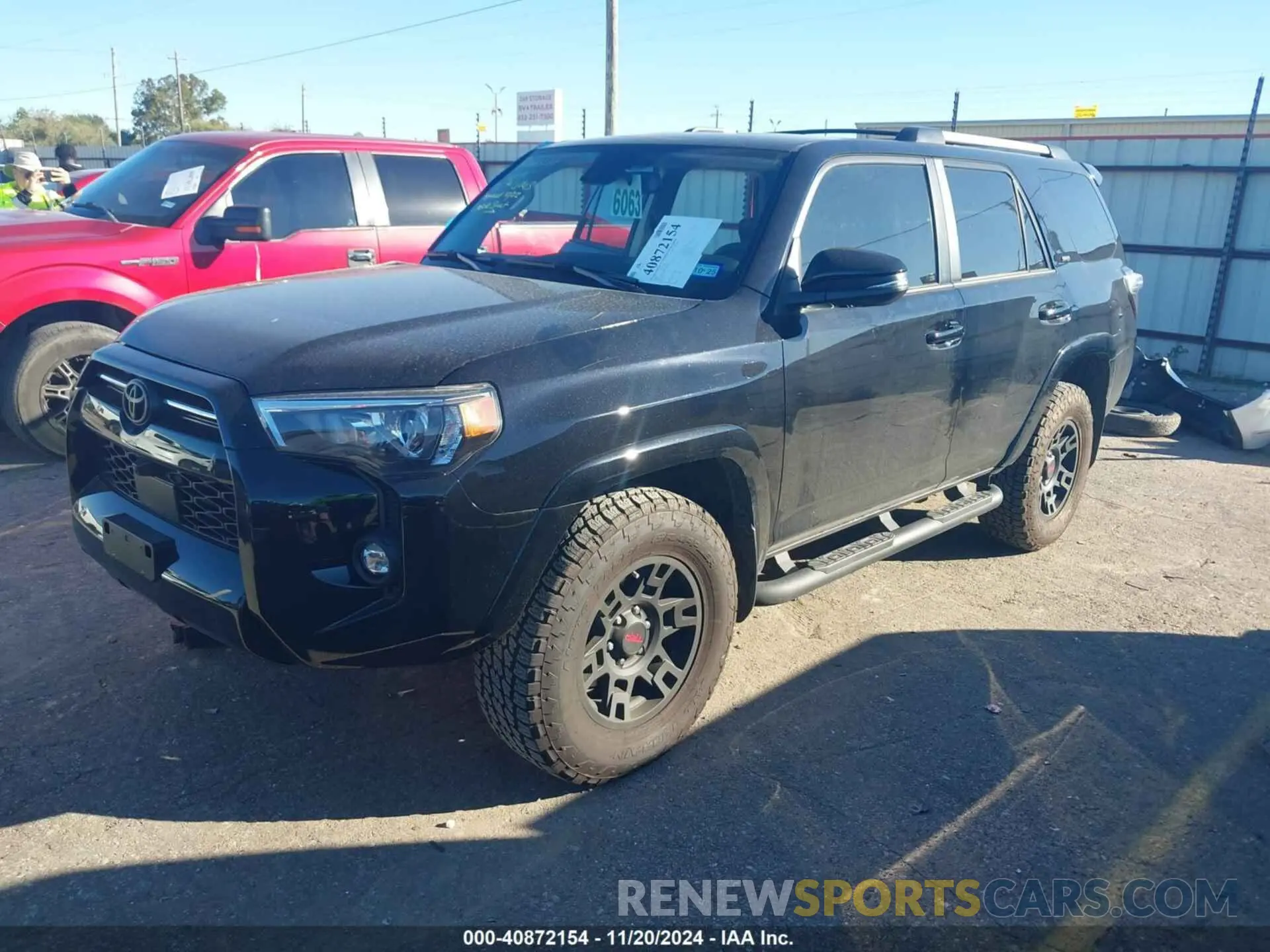 2 Photograph of a damaged car JTEFU5JR7P5304685 TOYOTA 4RUNNER 2023