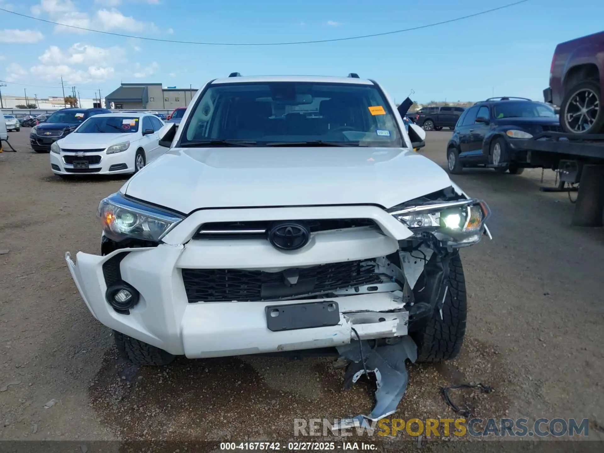 12 Photograph of a damaged car JTEFU5JR9P5301612 TOYOTA 4RUNNER 2023