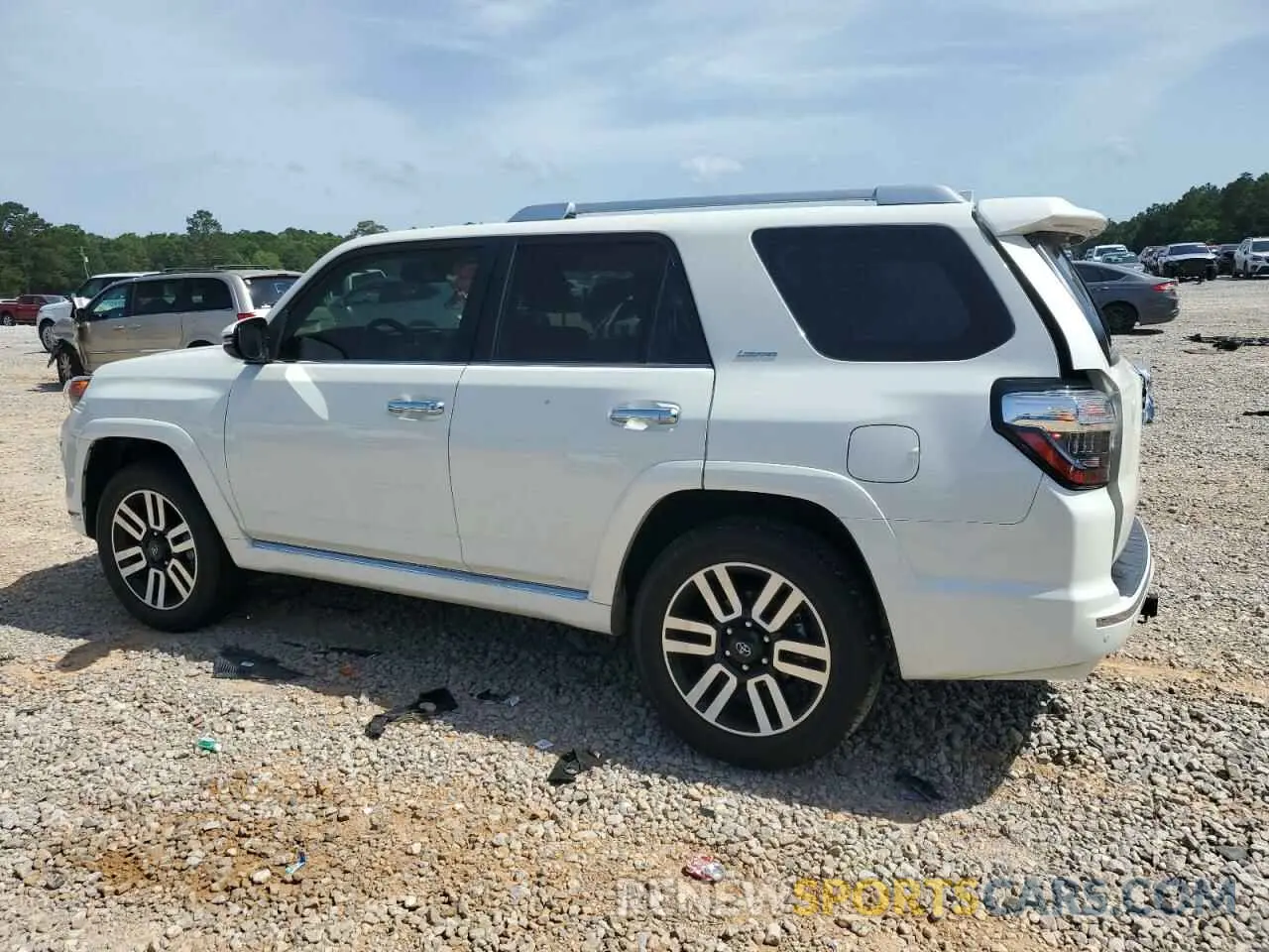 2 Photograph of a damaged car JTEKU5JR0P6137322 TOYOTA 4RUNNER 2023