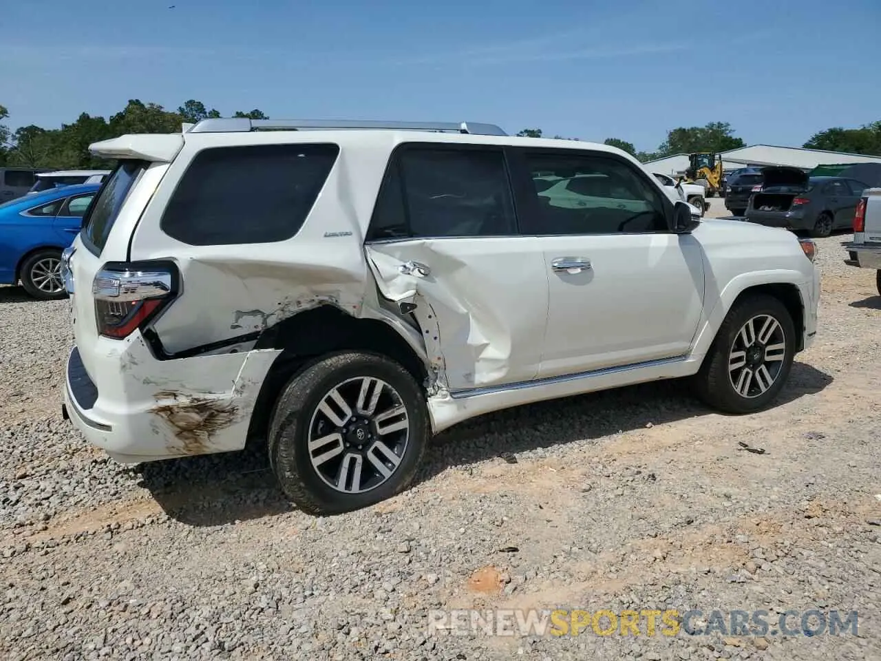 3 Photograph of a damaged car JTEKU5JR0P6137322 TOYOTA 4RUNNER 2023