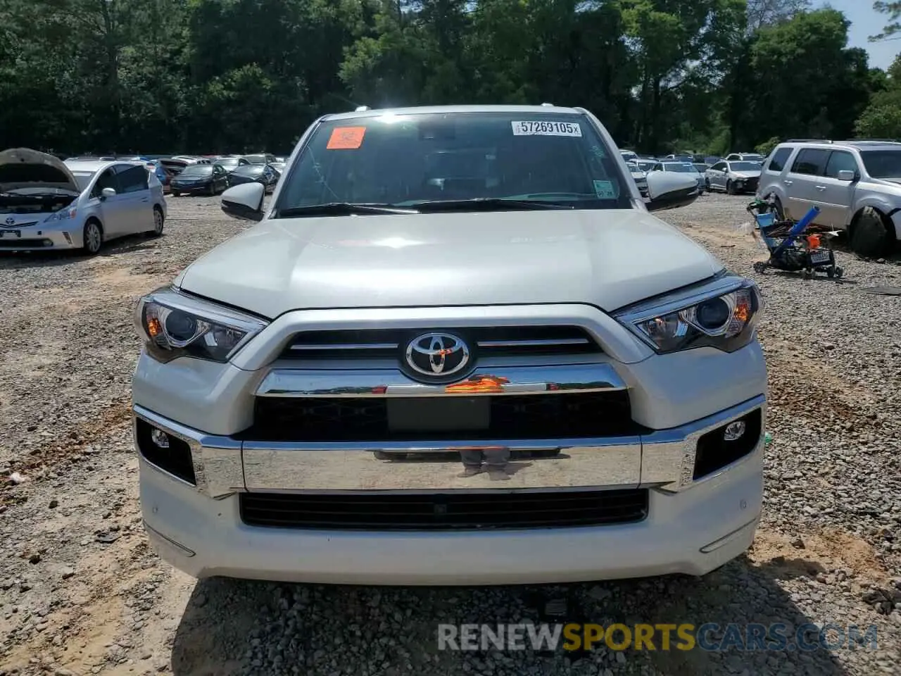 5 Photograph of a damaged car JTEKU5JR0P6137322 TOYOTA 4RUNNER 2023