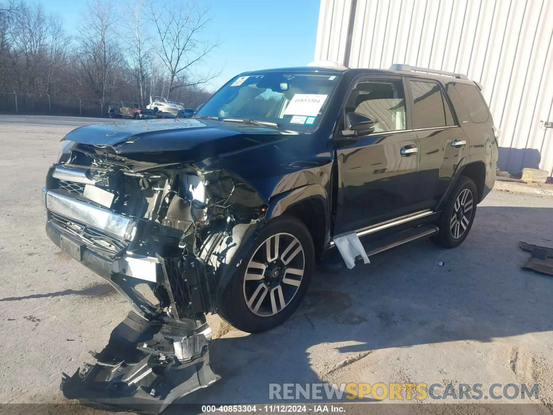 2 Photograph of a damaged car JTEKU5JR0P6191770 TOYOTA 4RUNNER 2023
