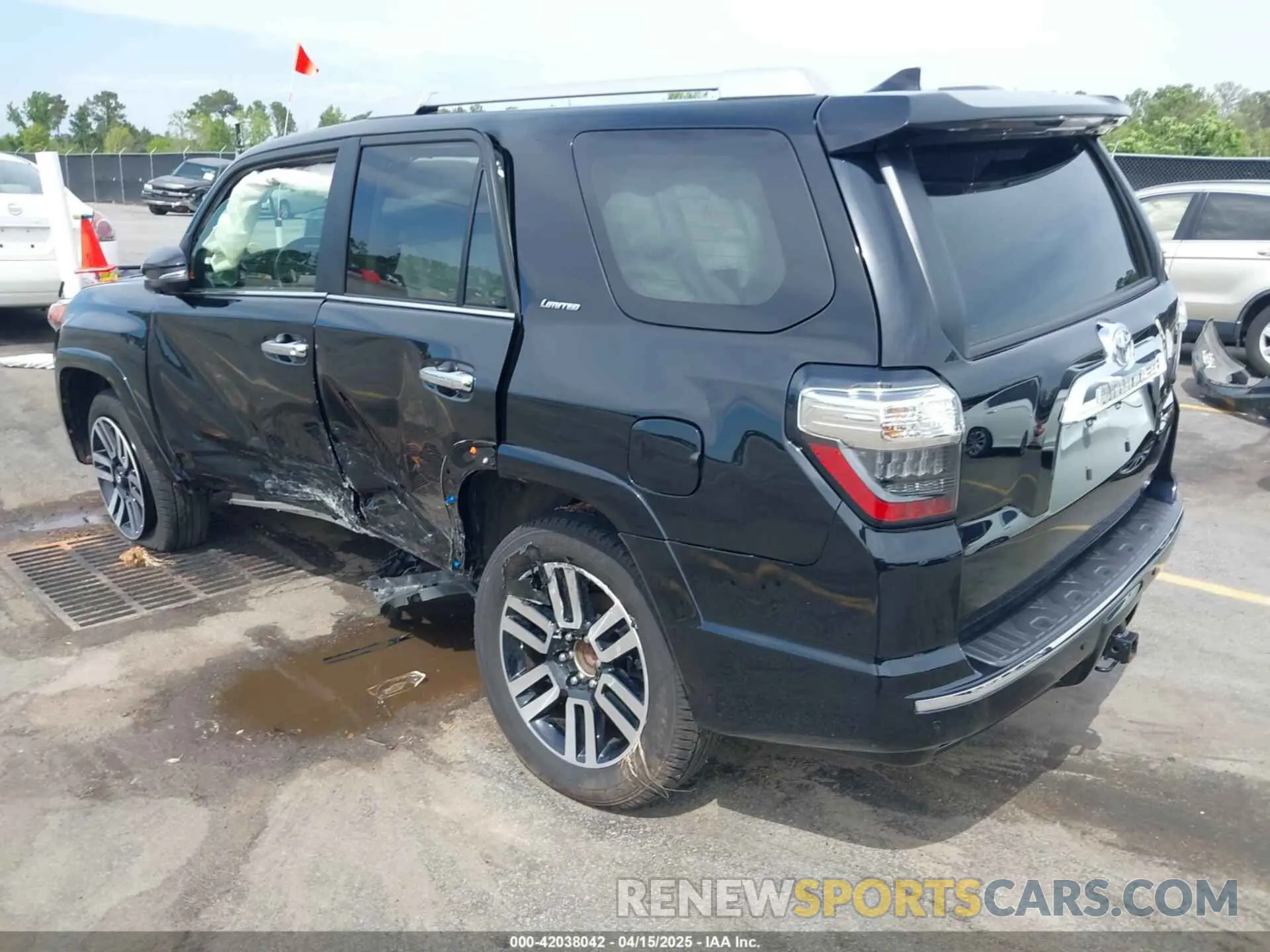 3 Photograph of a damaged car JTEKU5JR1P6184987 TOYOTA 4RUNNER 2023