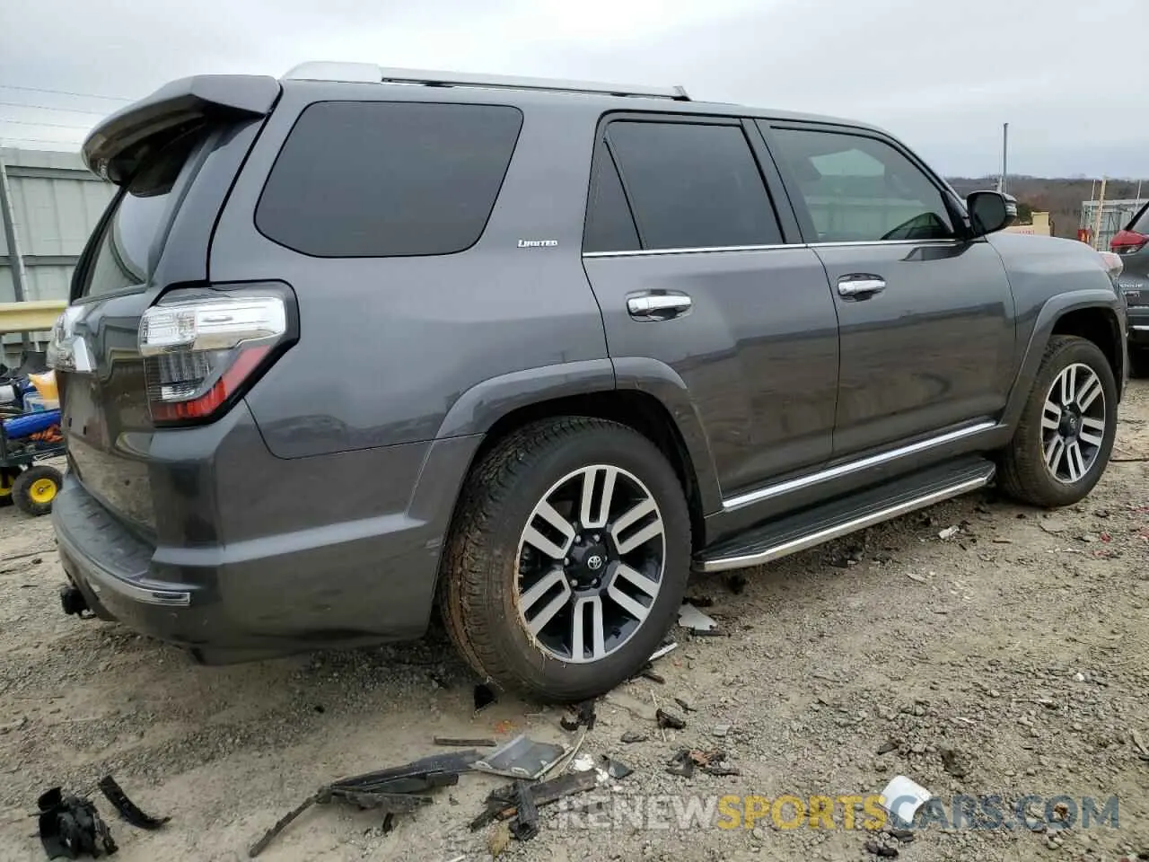 3 Photograph of a damaged car JTEKU5JR1P6210309 TOYOTA 4RUNNER 2023