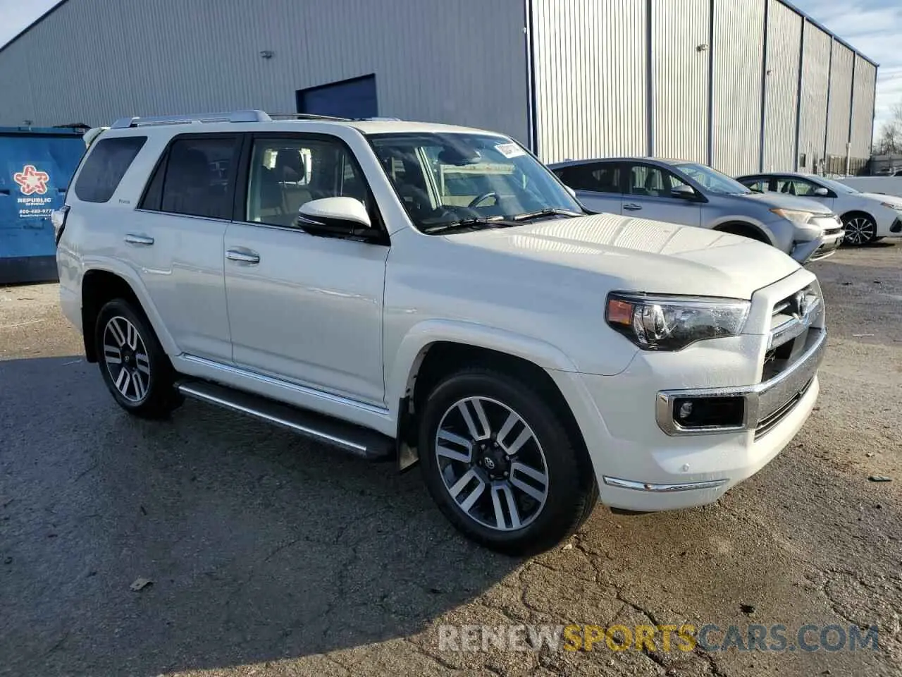 4 Photograph of a damaged car JTEKU5JR2P6163338 TOYOTA 4RUNNER 2023
