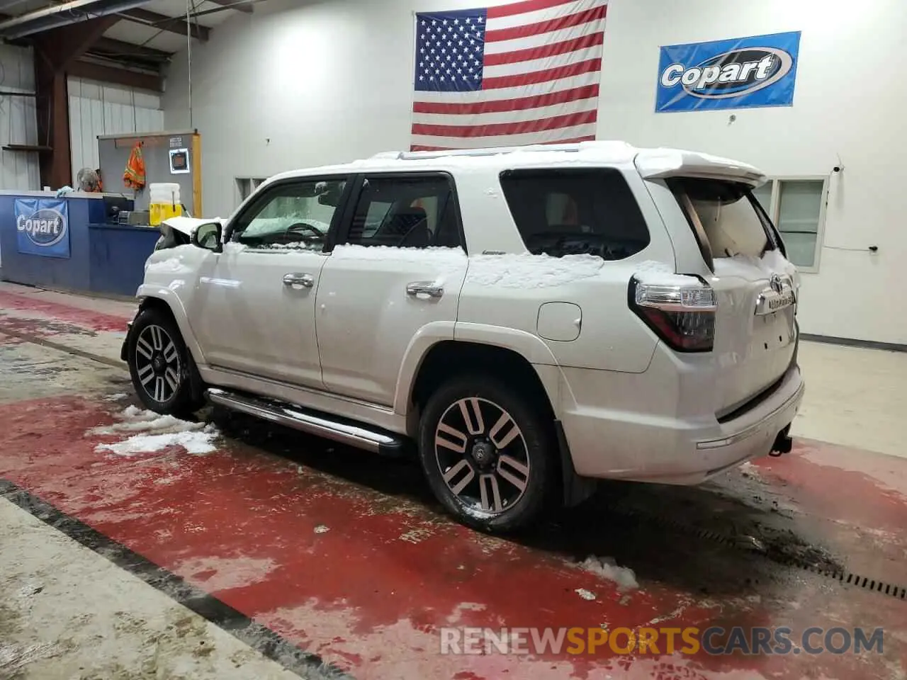 2 Photograph of a damaged car JTEKU5JR2P6176008 TOYOTA 4RUNNER 2023