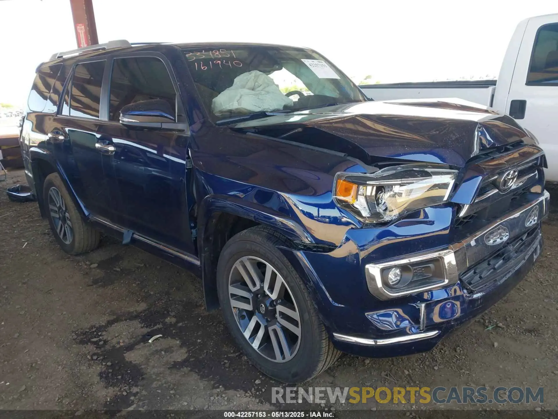1 Photograph of a damaged car JTEKU5JR3P6161940 TOYOTA 4RUNNER 2023