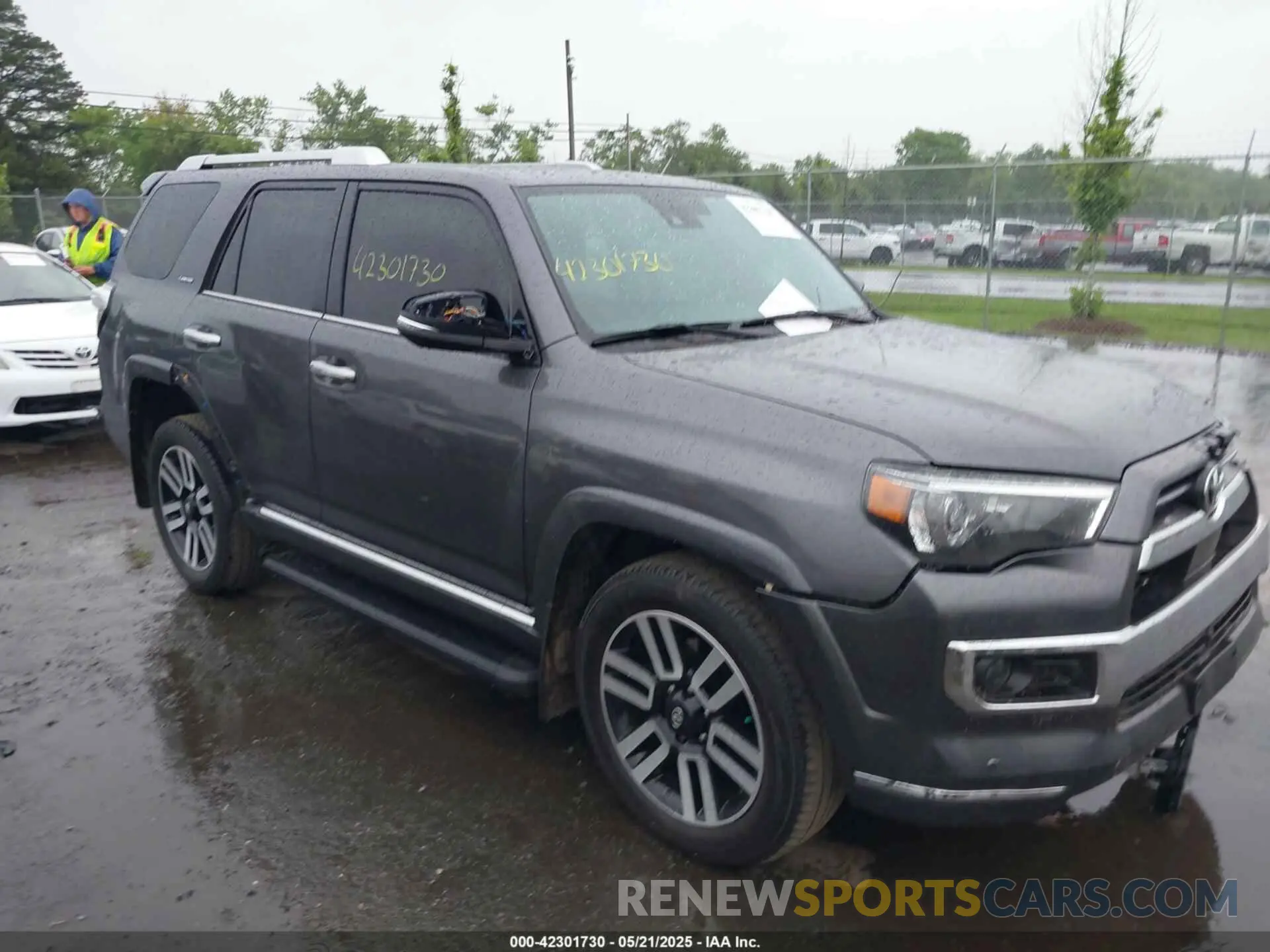 1 Photograph of a damaged car JTEKU5JR4P6141034 TOYOTA 4RUNNER 2023