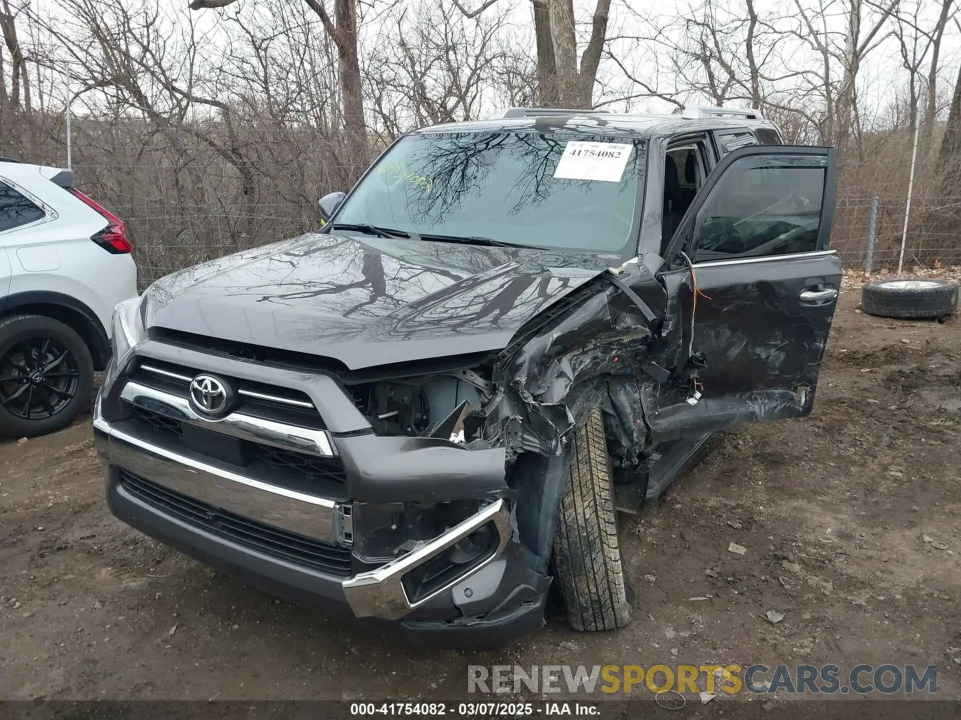 2 Photograph of a damaged car JTEKU5JR5P6110276 TOYOTA 4RUNNER 2023