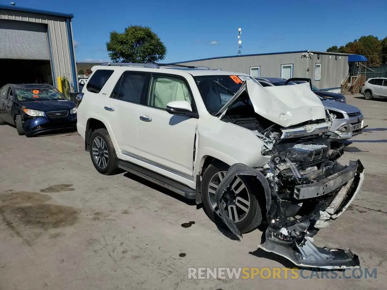 4 Photograph of a damaged car JTEKU5JR6P6164430 TOYOTA 4RUNNER 2023