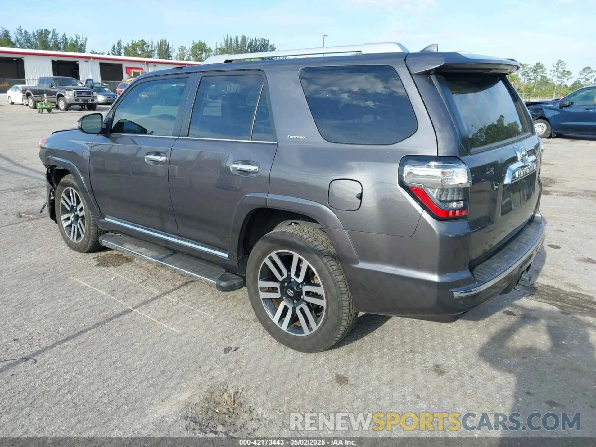 3 Photograph of a damaged car JTEKU5JR8P6133647 TOYOTA 4RUNNER 2023