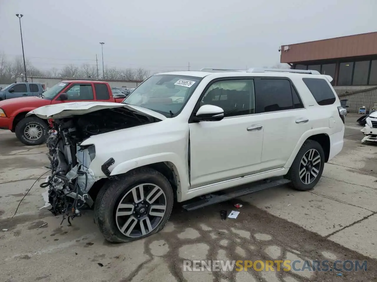 1 Photograph of a damaged car JTEKU5JR8P6169368 TOYOTA 4RUNNER 2023