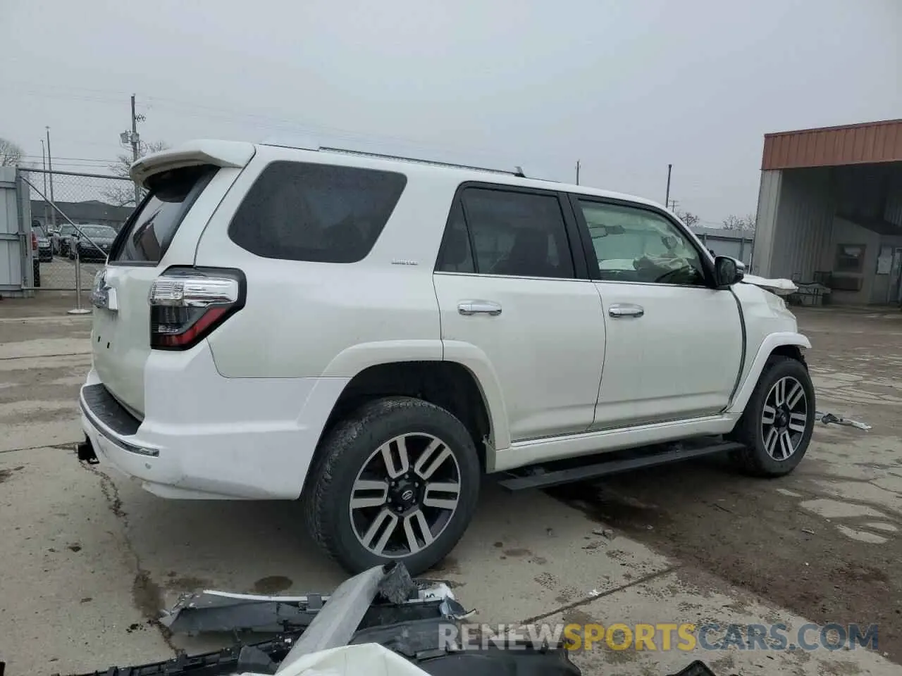 3 Photograph of a damaged car JTEKU5JR8P6169368 TOYOTA 4RUNNER 2023