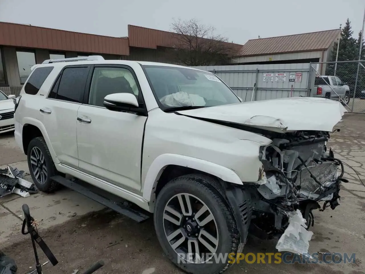 4 Photograph of a damaged car JTEKU5JR8P6169368 TOYOTA 4RUNNER 2023