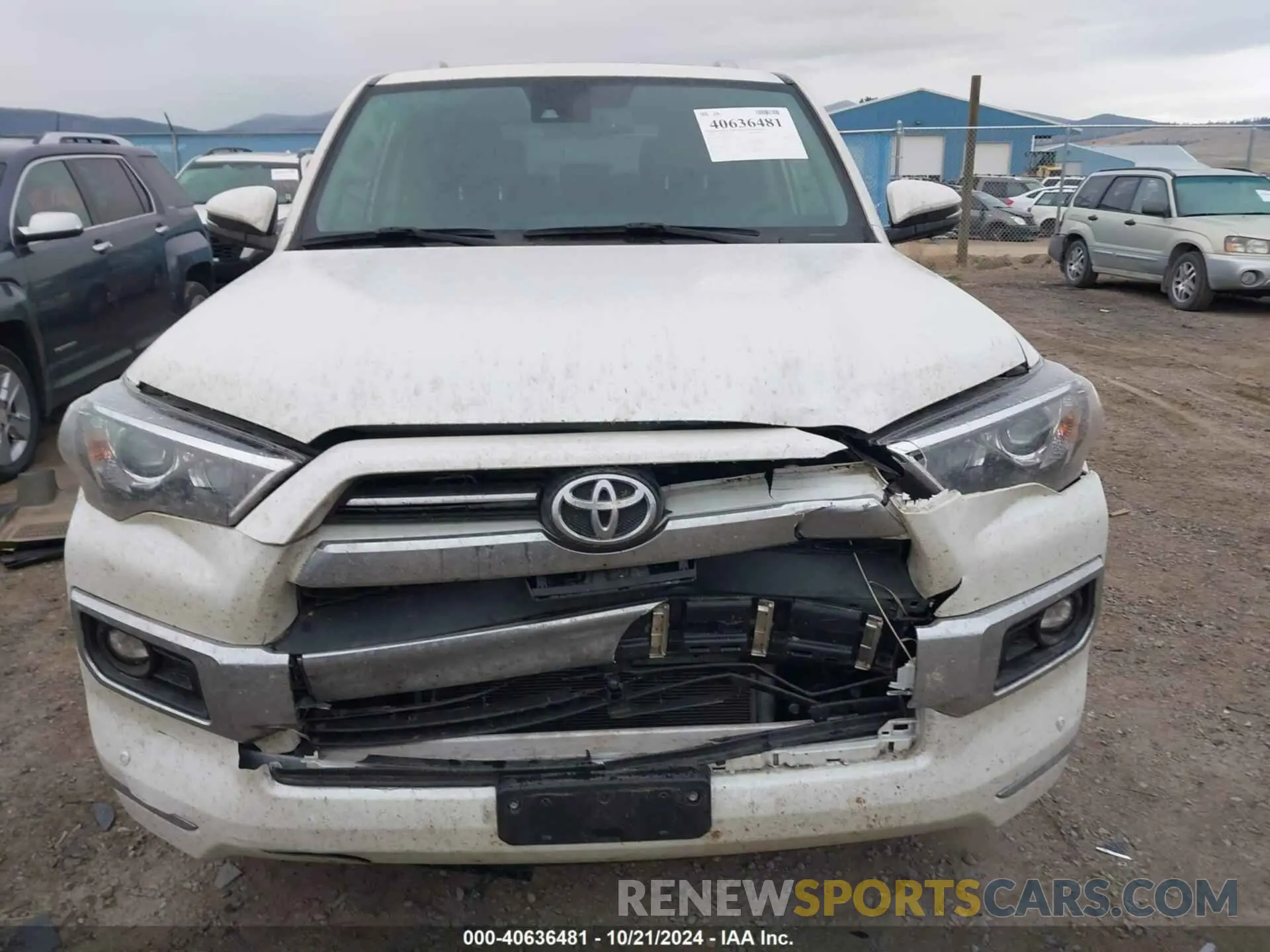 13 Photograph of a damaged car JTEKU5JR8P6187434 TOYOTA 4RUNNER 2023