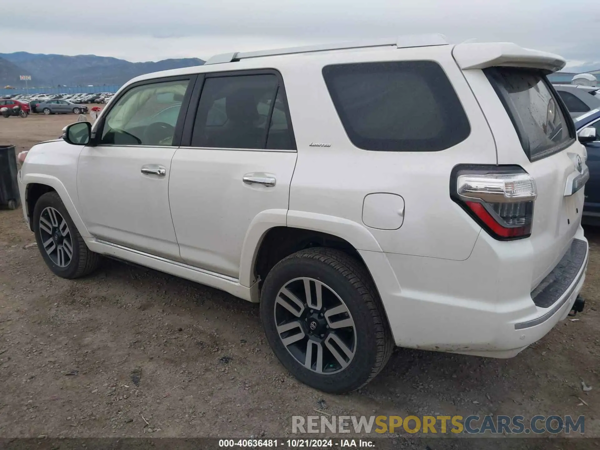 3 Photograph of a damaged car JTEKU5JR8P6187434 TOYOTA 4RUNNER 2023