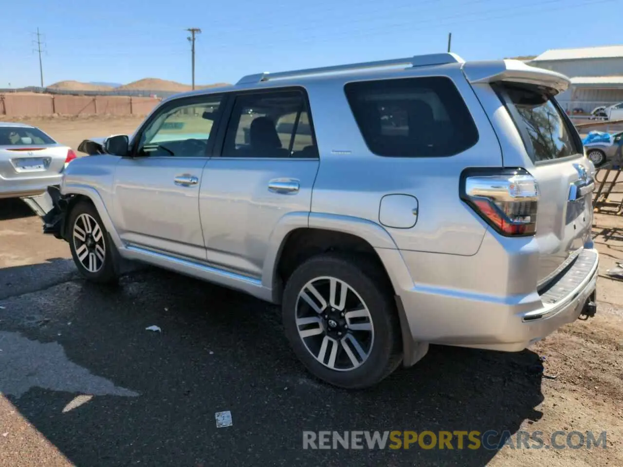 2 Photograph of a damaged car JTEKU5JR9P6089206 TOYOTA 4RUNNER 2023
