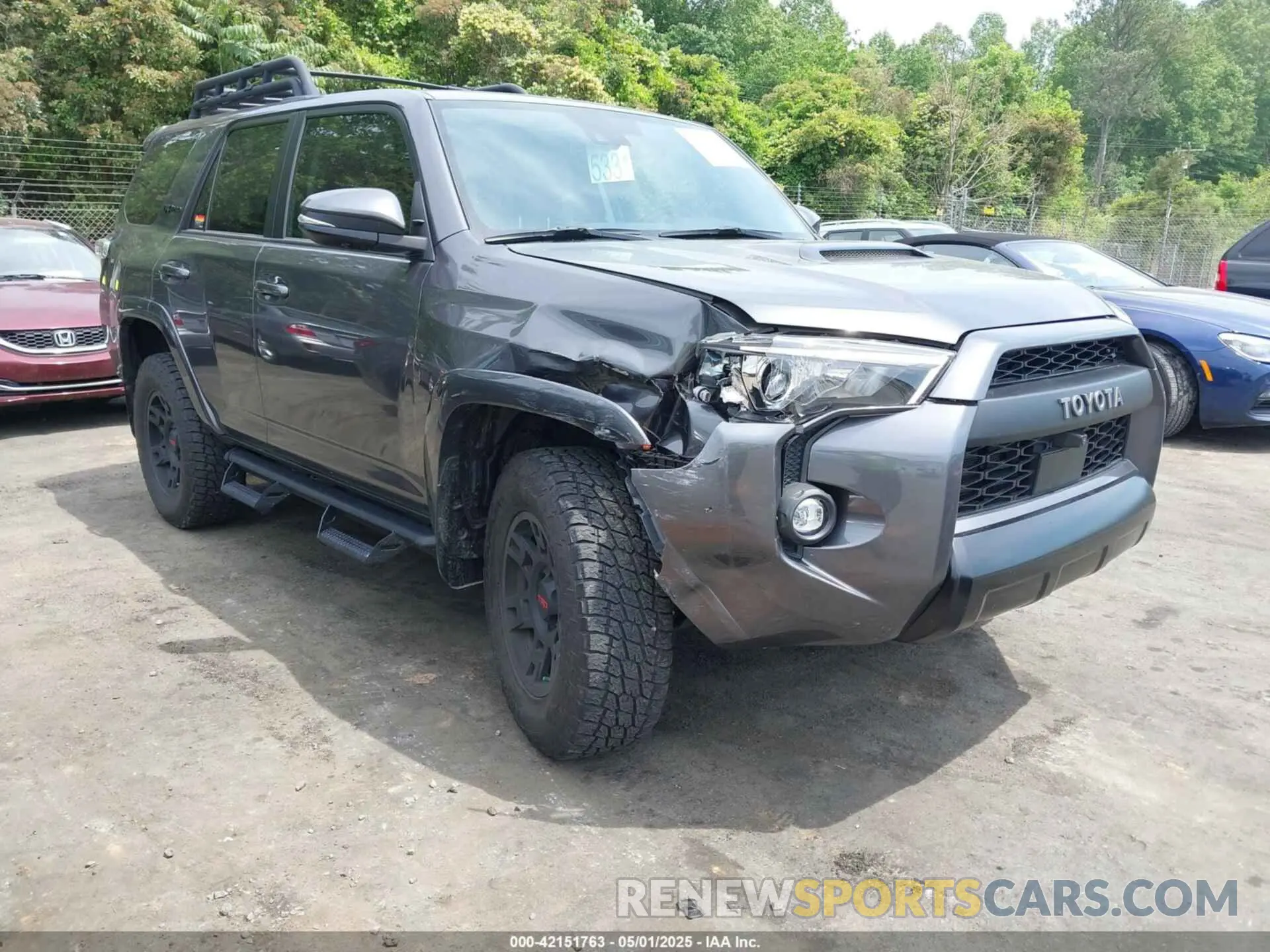 1 Photograph of a damaged car JTELU5JR3P6161053 TOYOTA 4RUNNER 2023