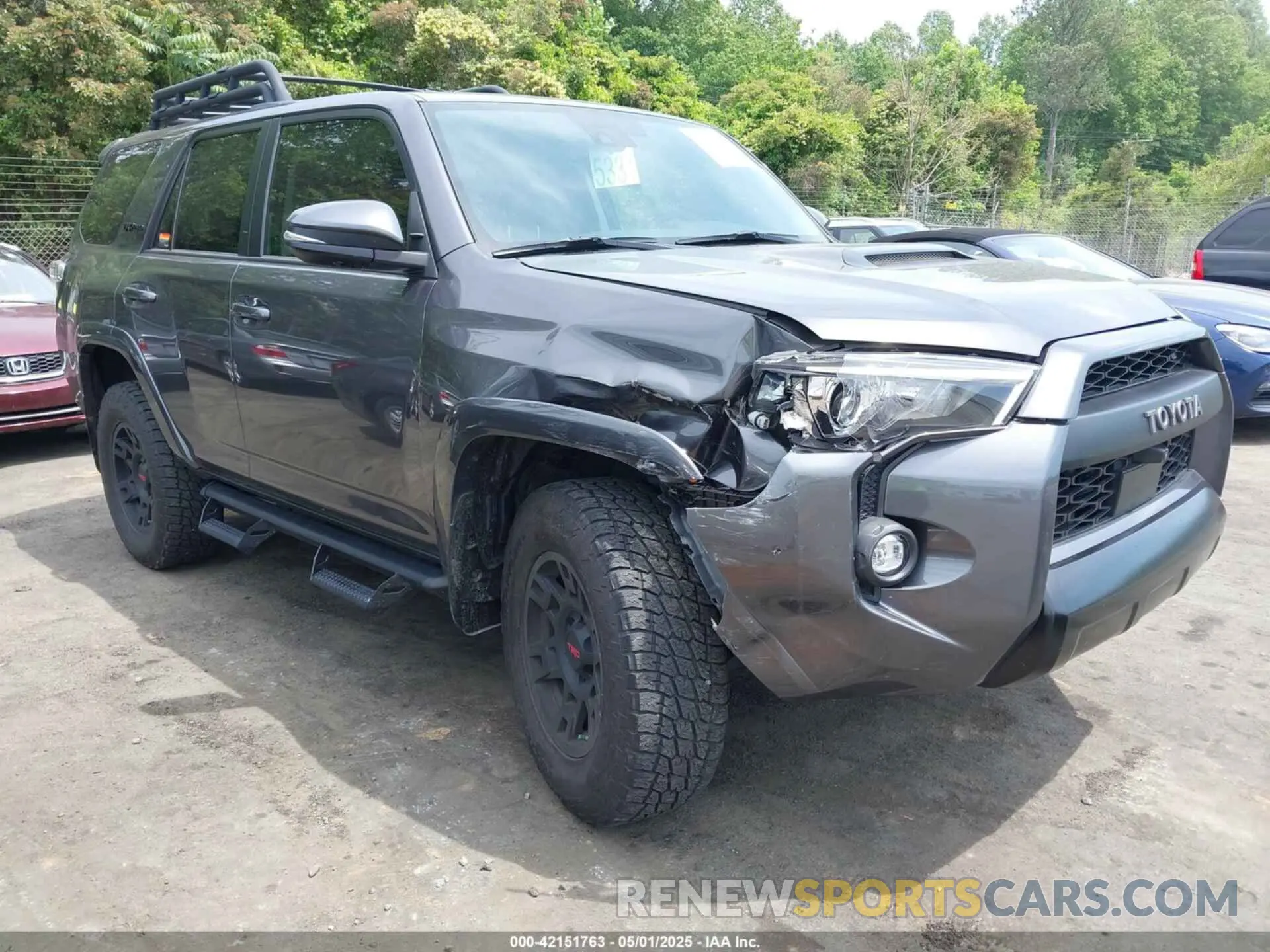 6 Photograph of a damaged car JTELU5JR3P6161053 TOYOTA 4RUNNER 2023