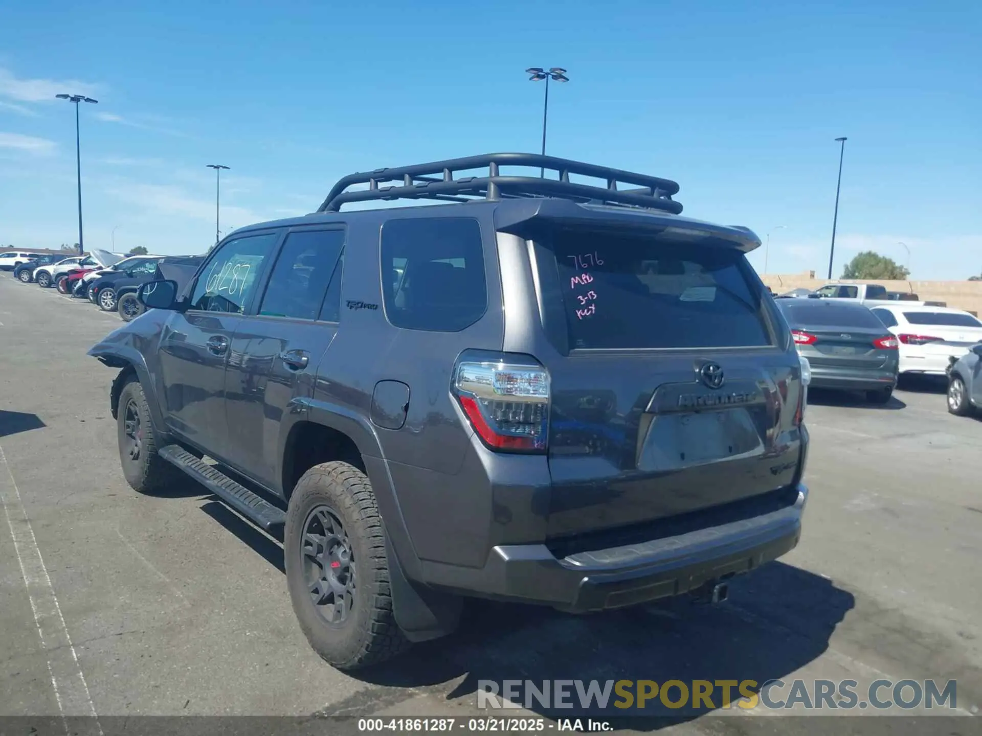 13 Photograph of a damaged car JTELU5JR3P6167676 TOYOTA 4RUNNER 2023