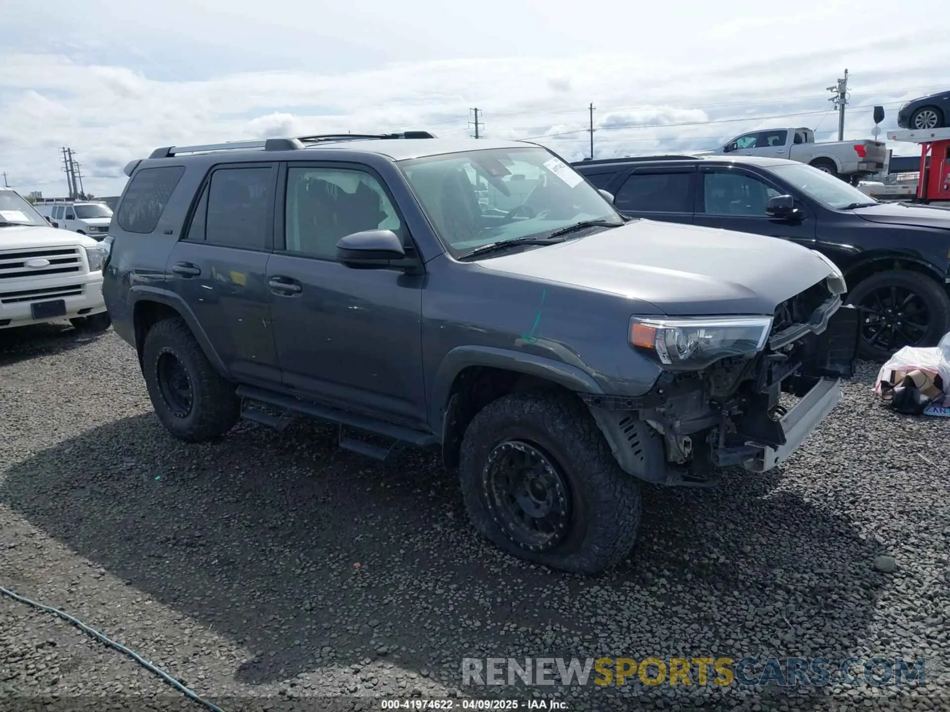 1 Photograph of a damaged car JTEMU5JR1P6088009 TOYOTA 4RUNNER 2023