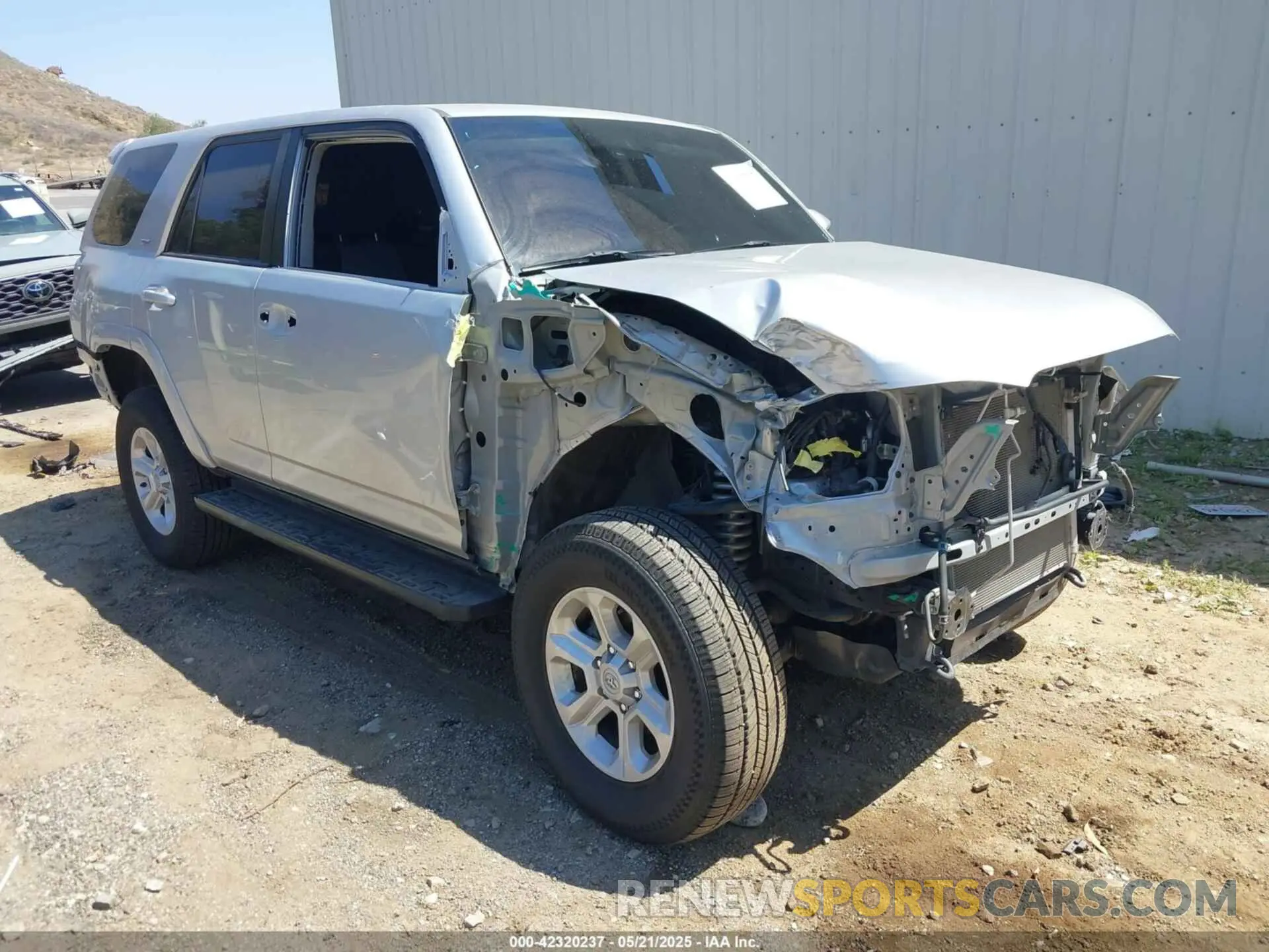 1 Photograph of a damaged car JTEMU5JR1P6089760 TOYOTA 4RUNNER 2023