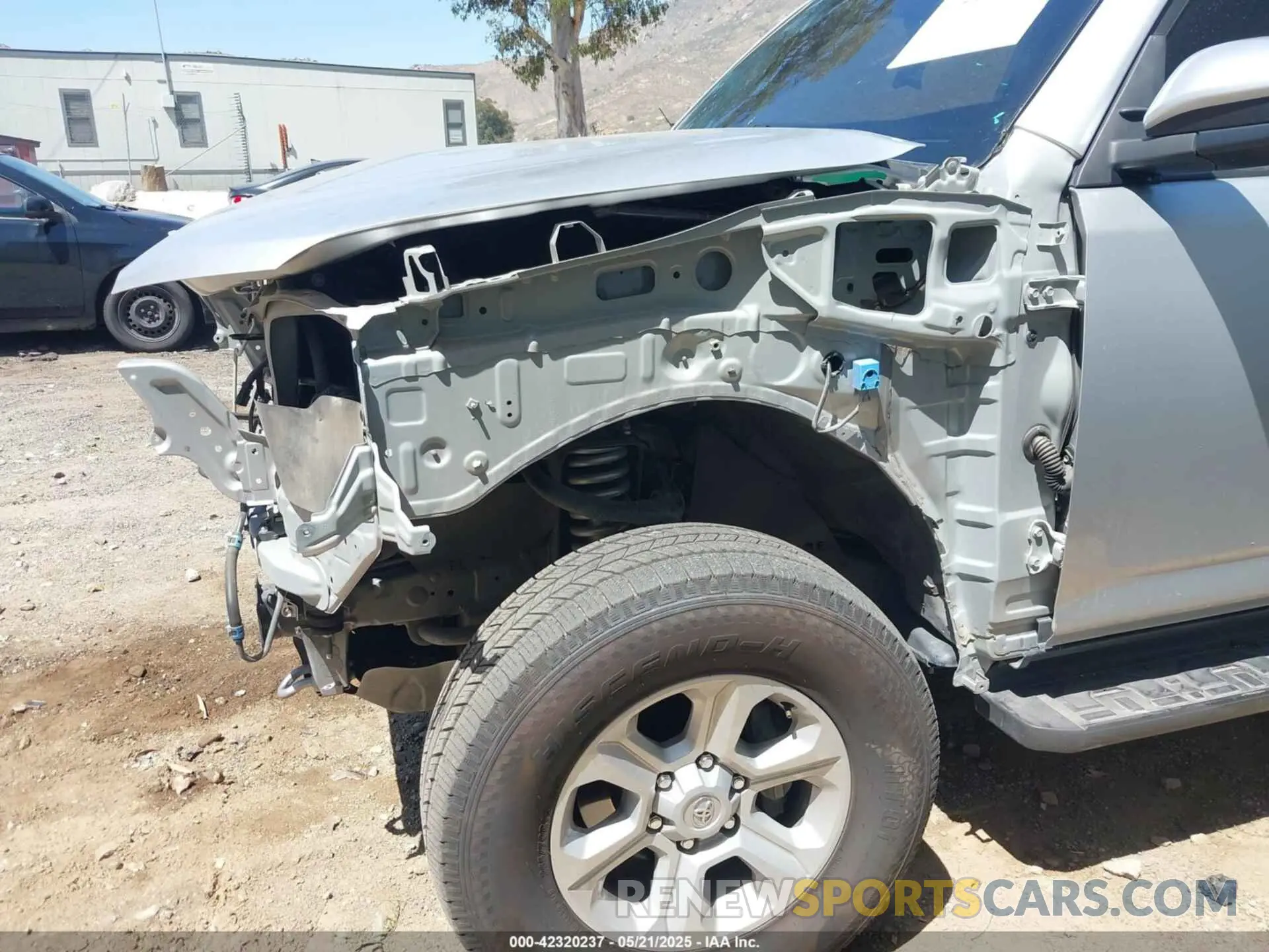 6 Photograph of a damaged car JTEMU5JR1P6089760 TOYOTA 4RUNNER 2023