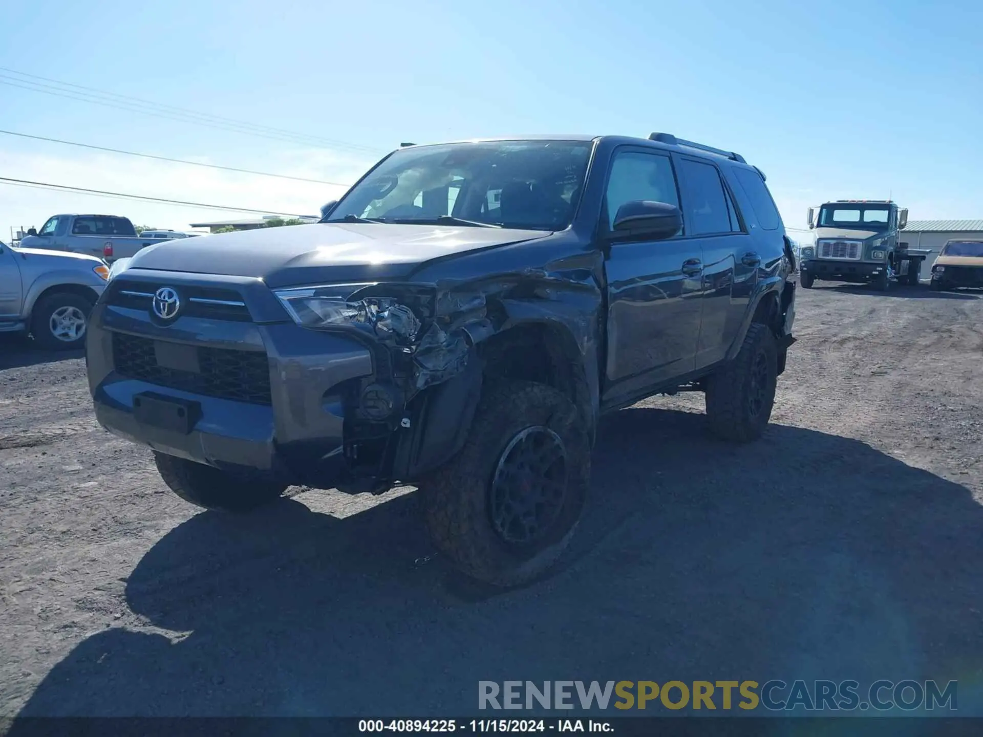 6 Photograph of a damaged car JTEMU5JR2P6141140 TOYOTA 4RUNNER 2023