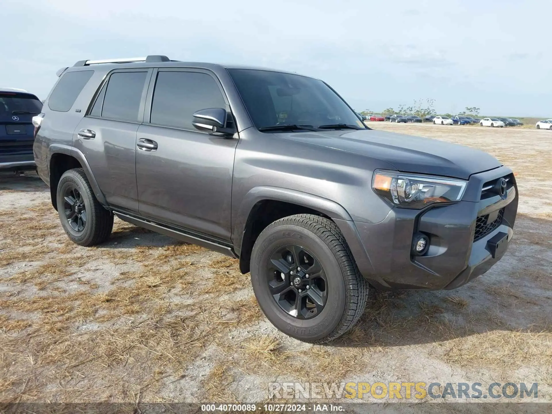 1 Photograph of a damaged car JTEMU5JR2P6143230 TOYOTA 4RUNNER 2023