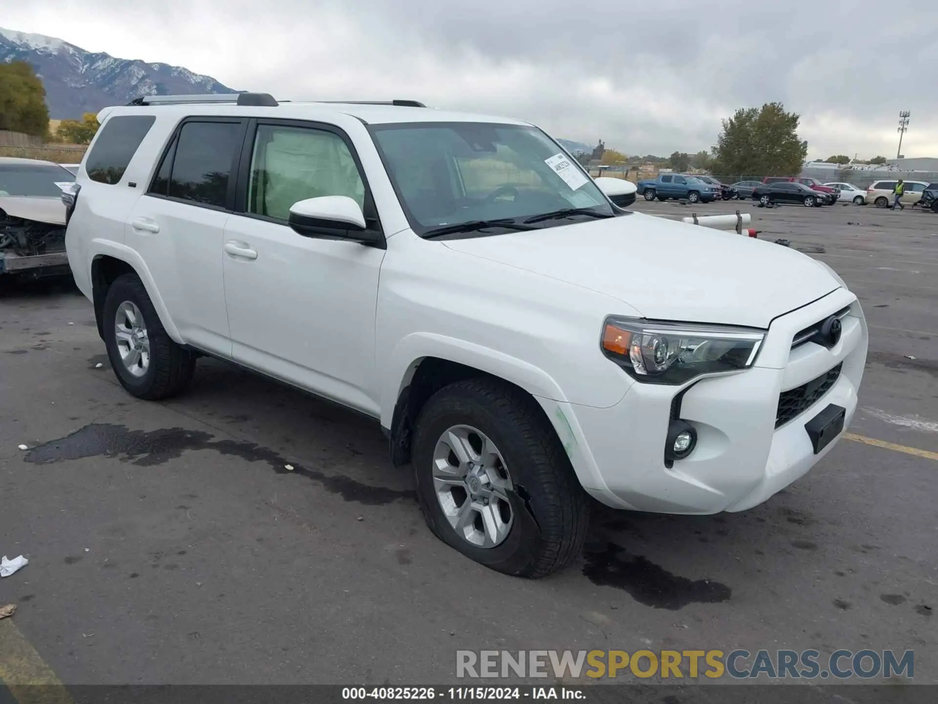 1 Photograph of a damaged car JTEMU5JRXP6142262 TOYOTA 4RUNNER 2023