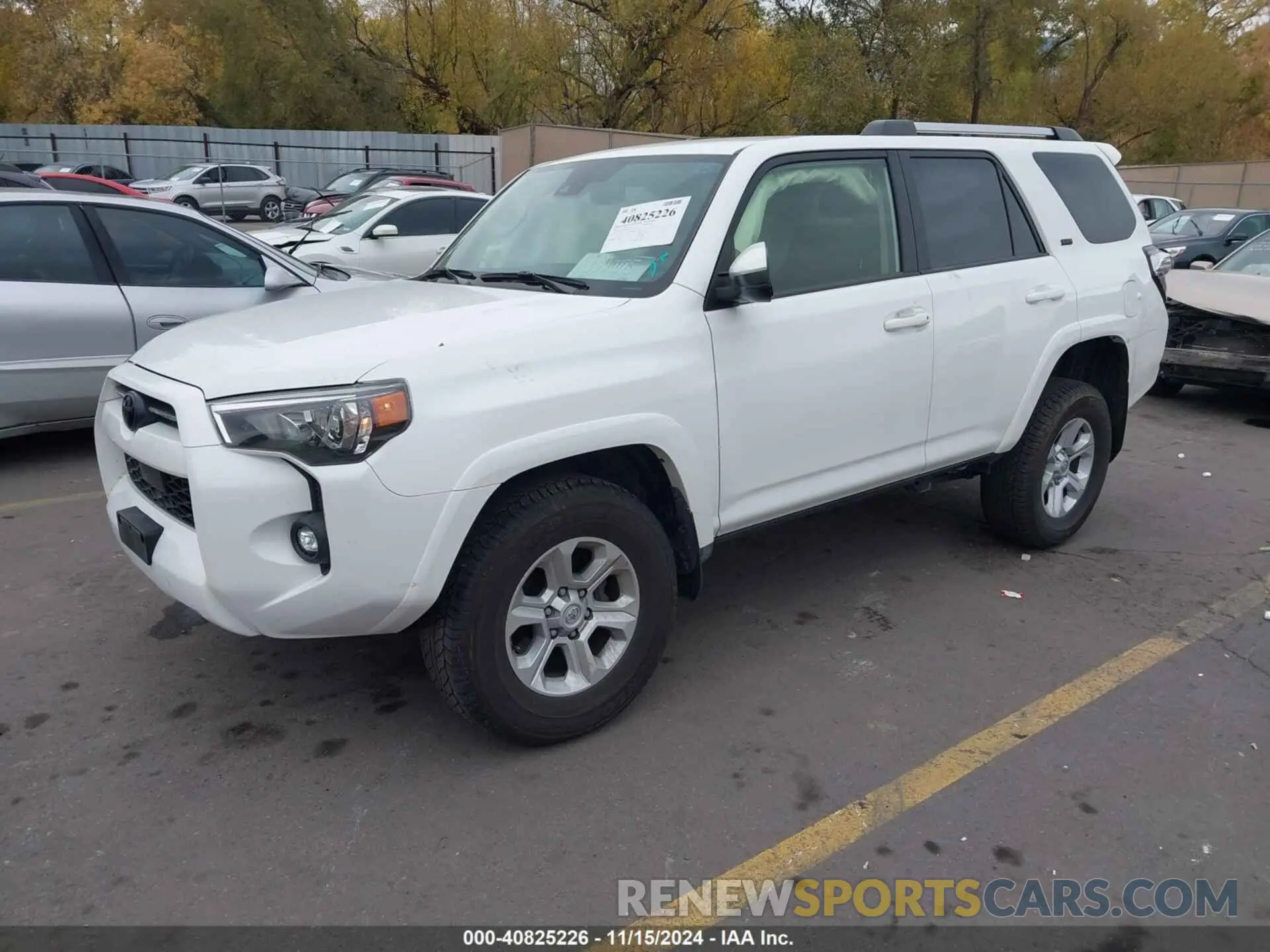 2 Photograph of a damaged car JTEMU5JRXP6142262 TOYOTA 4RUNNER 2023