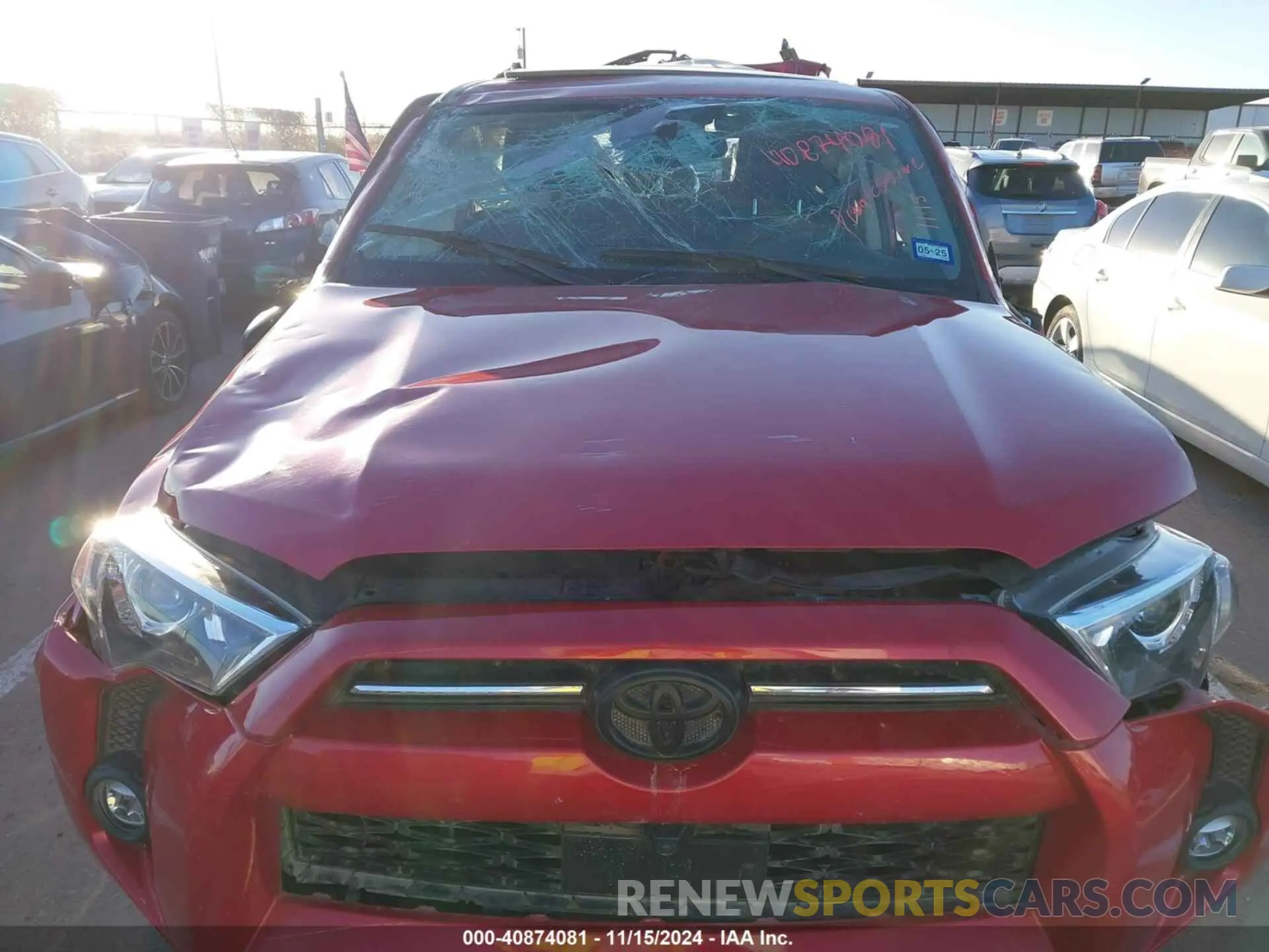 12 Photograph of a damaged car JTENU5JR4P6143282 TOYOTA 4RUNNER 2023