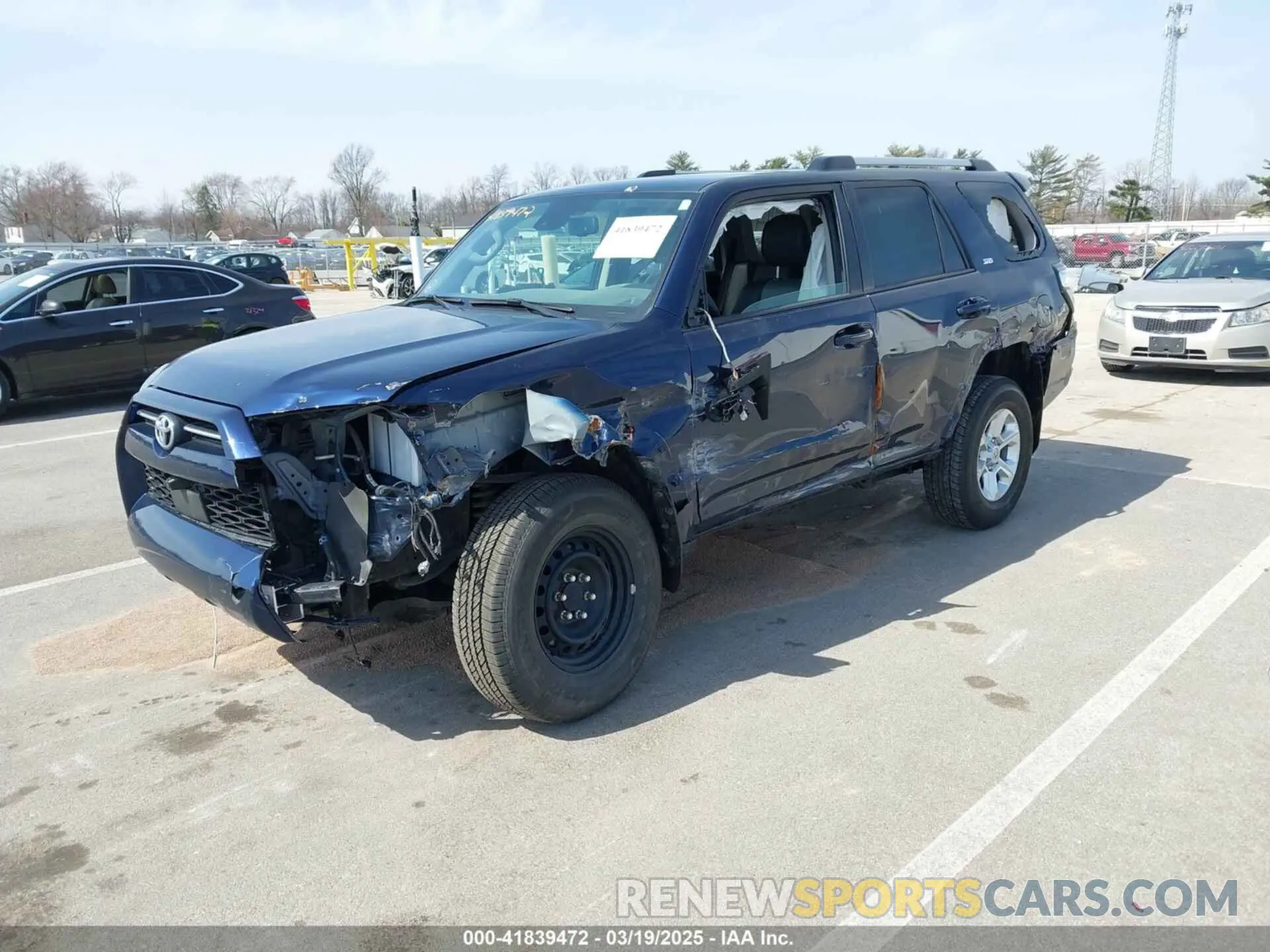 2 Photograph of a damaged car JTENU5JR8P6110723 TOYOTA 4RUNNER 2023
