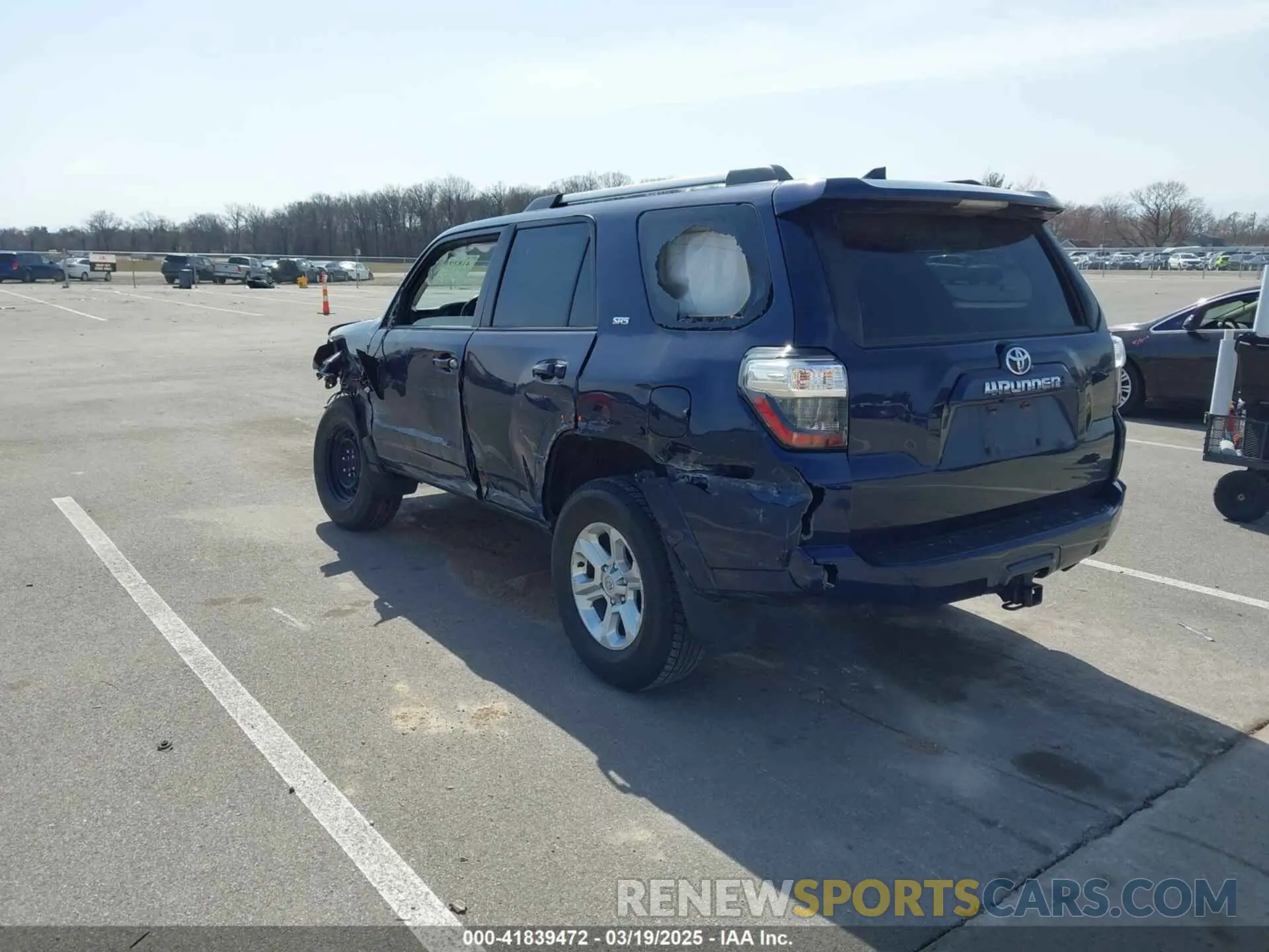 3 Photograph of a damaged car JTENU5JR8P6110723 TOYOTA 4RUNNER 2023