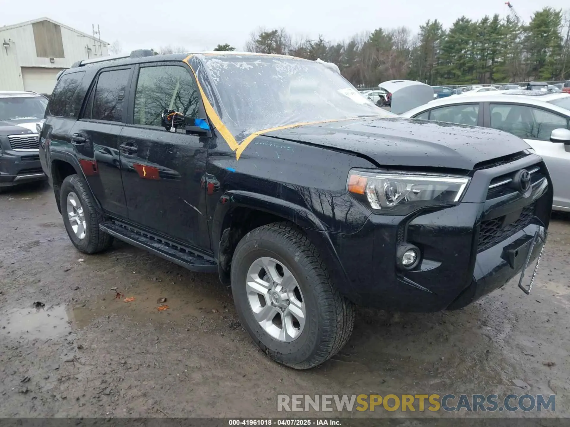 1 Photograph of a damaged car JTENU5JRXP6198822 TOYOTA 4RUNNER 2023