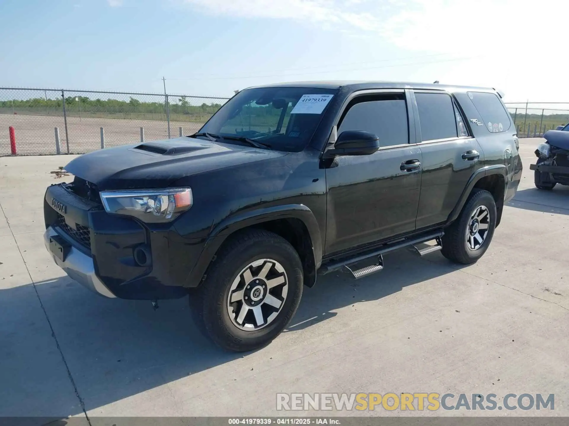 2 Photograph of a damaged car JTEPU5JR0P6122356 TOYOTA 4RUNNER 2023
