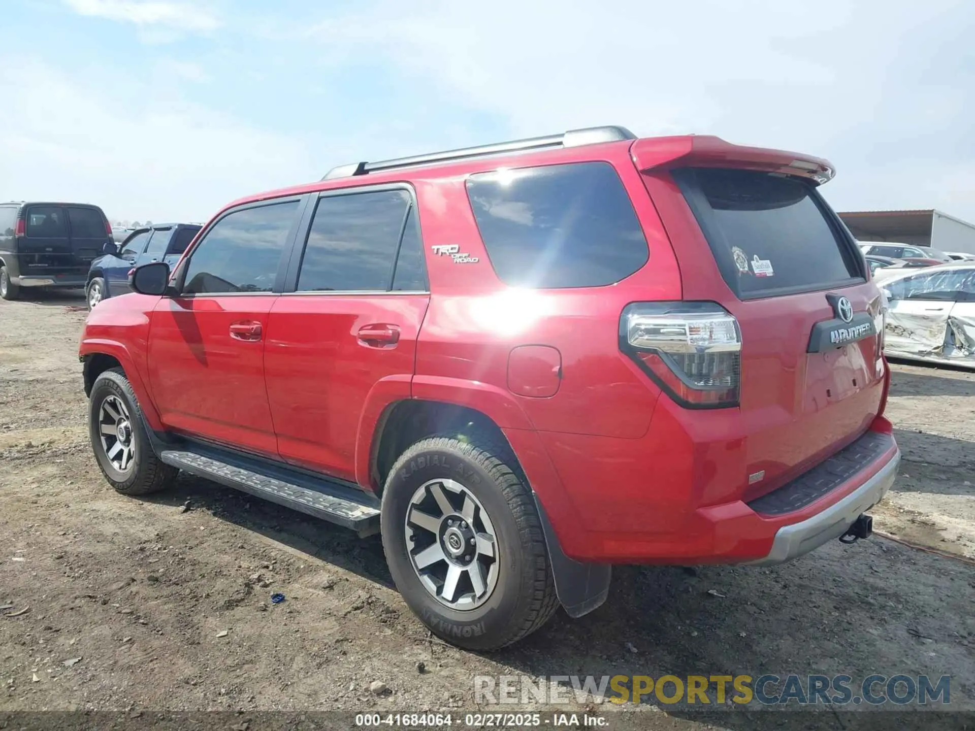 3 Photograph of a damaged car JTEPU5JR1P6134466 TOYOTA 4RUNNER 2023