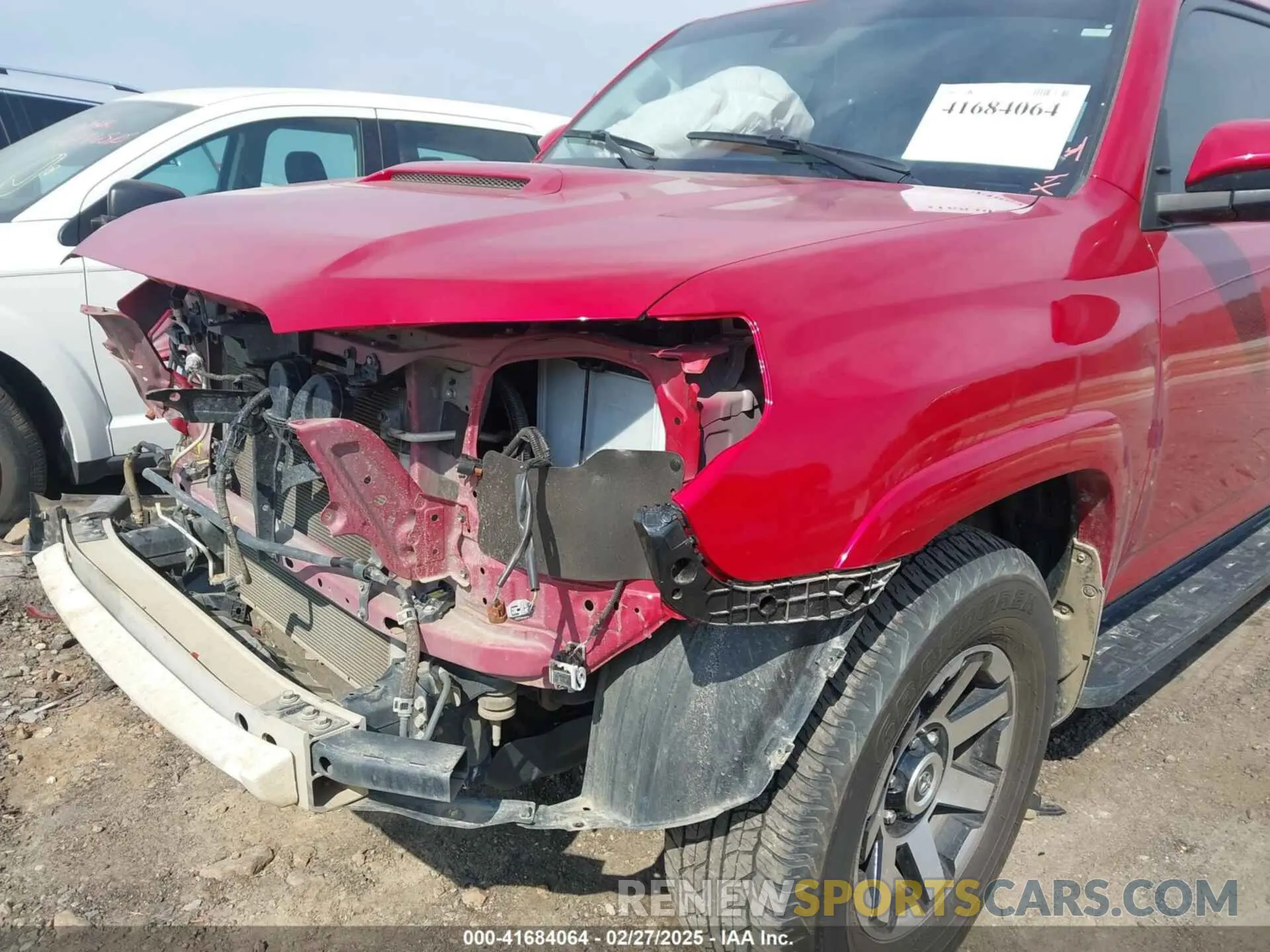 6 Photograph of a damaged car JTEPU5JR1P6134466 TOYOTA 4RUNNER 2023