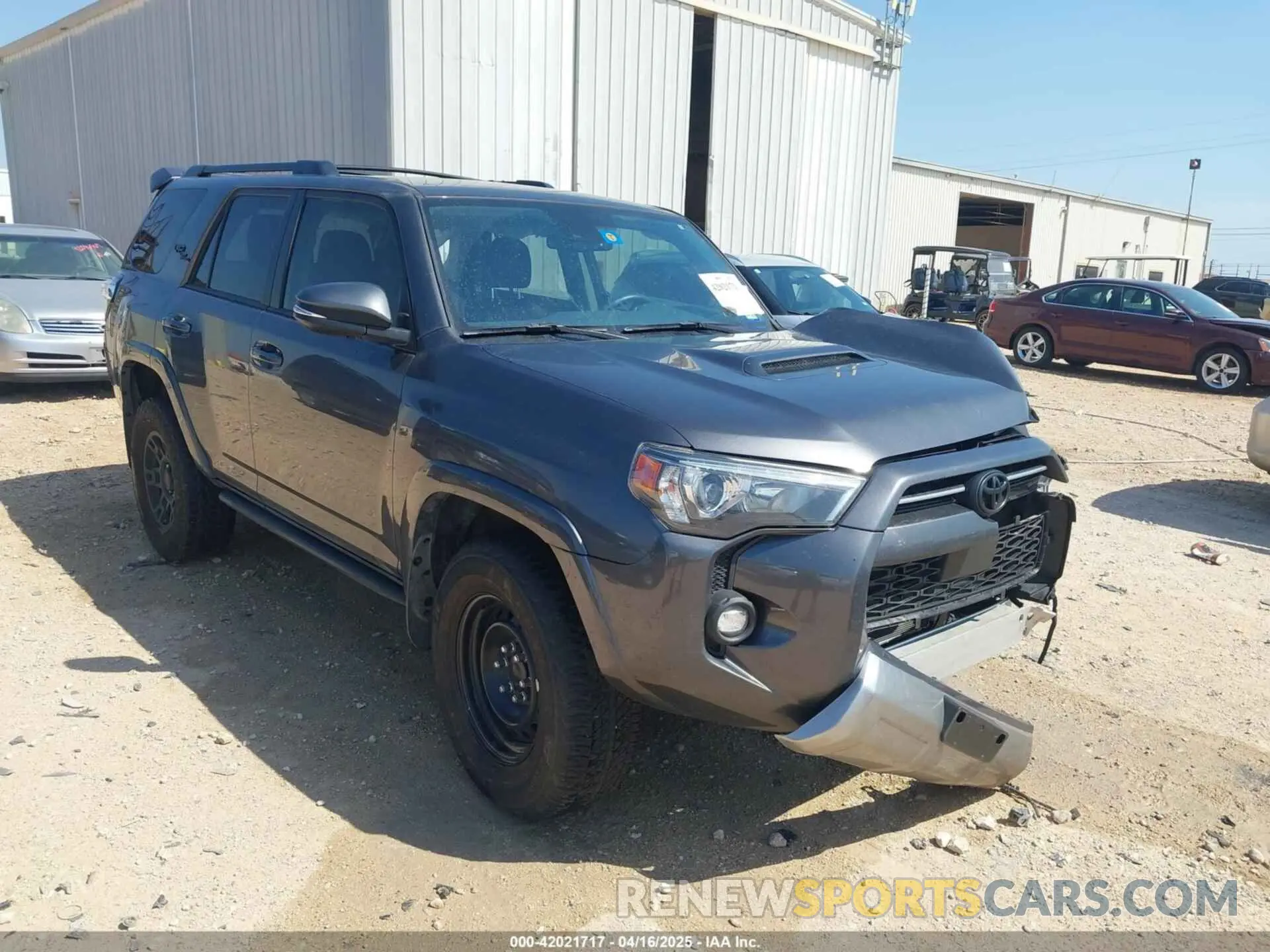 1 Photograph of a damaged car JTERU5JR1P6202743 TOYOTA 4RUNNER 2023