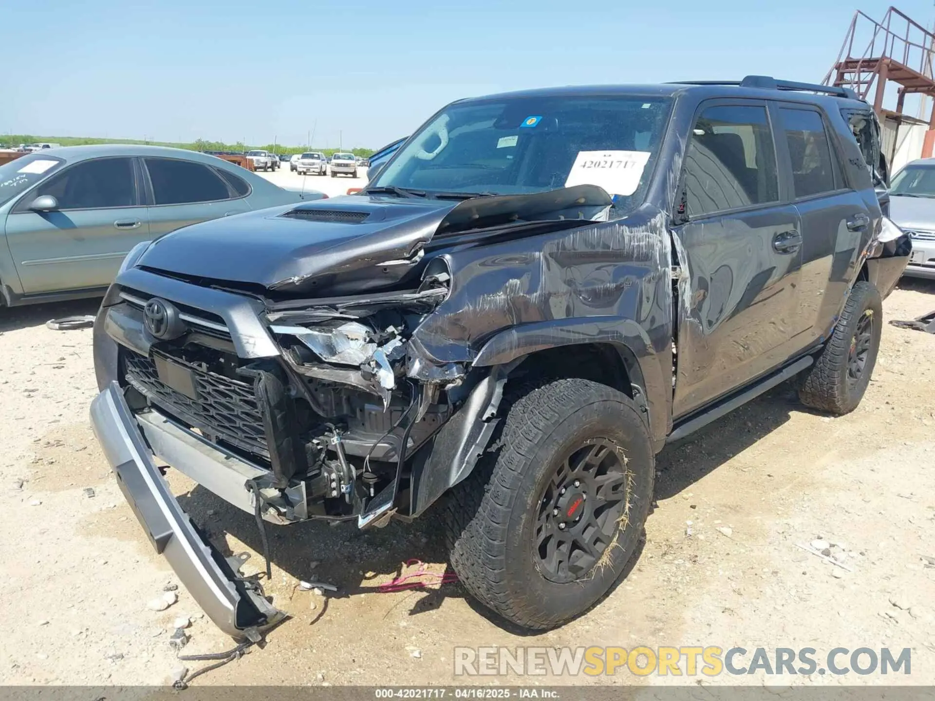 6 Photograph of a damaged car JTERU5JR1P6202743 TOYOTA 4RUNNER 2023