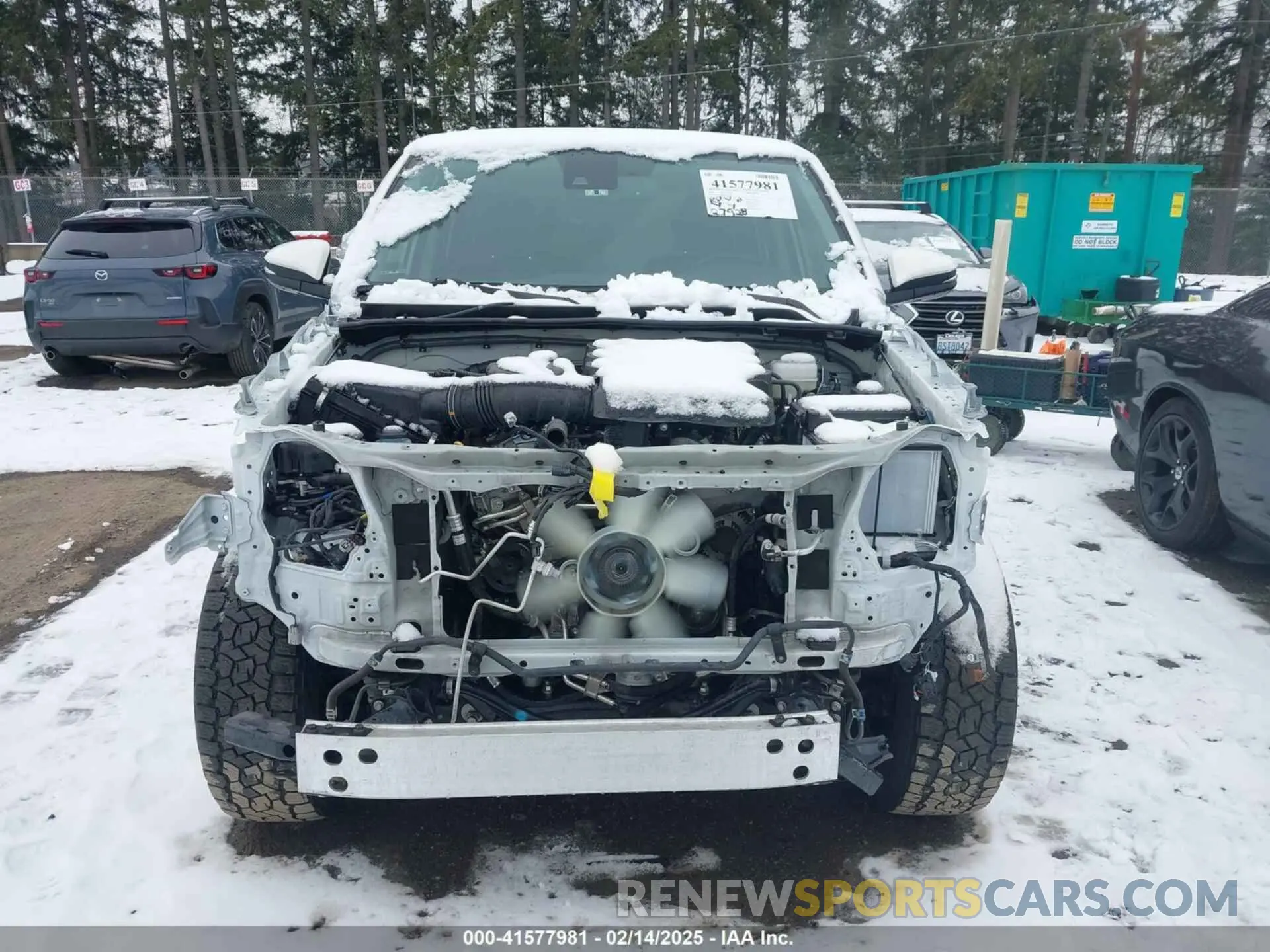 13 Photograph of a damaged car JTERU5JR2P6173804 TOYOTA 4RUNNER 2023