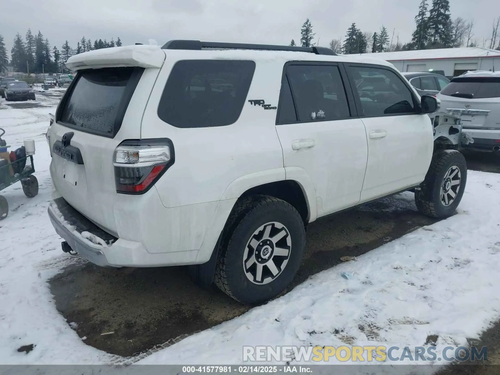 4 Photograph of a damaged car JTERU5JR2P6173804 TOYOTA 4RUNNER 2023
