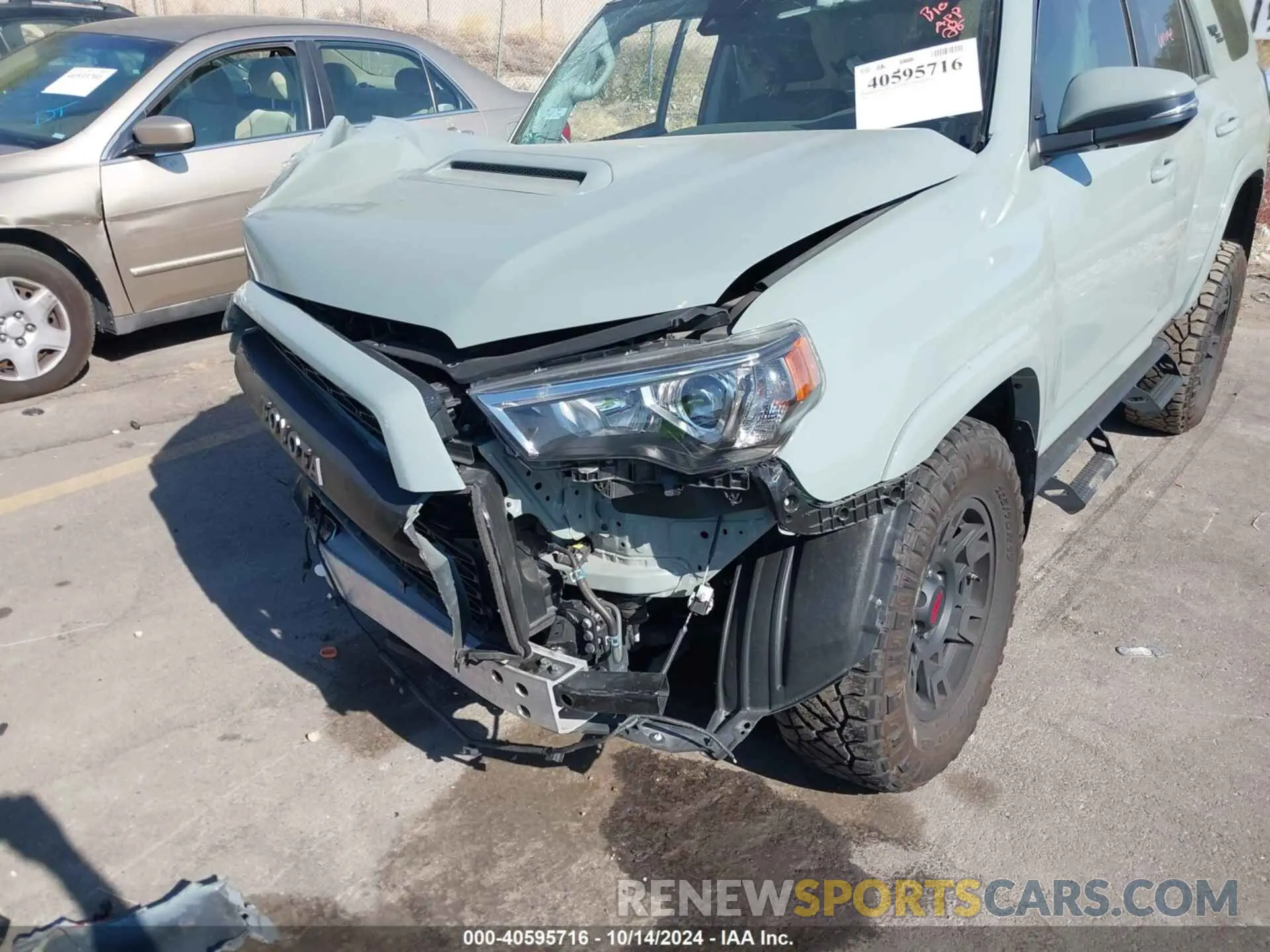 6 Photograph of a damaged car JTERU5JR2P6184446 TOYOTA 4RUNNER 2023