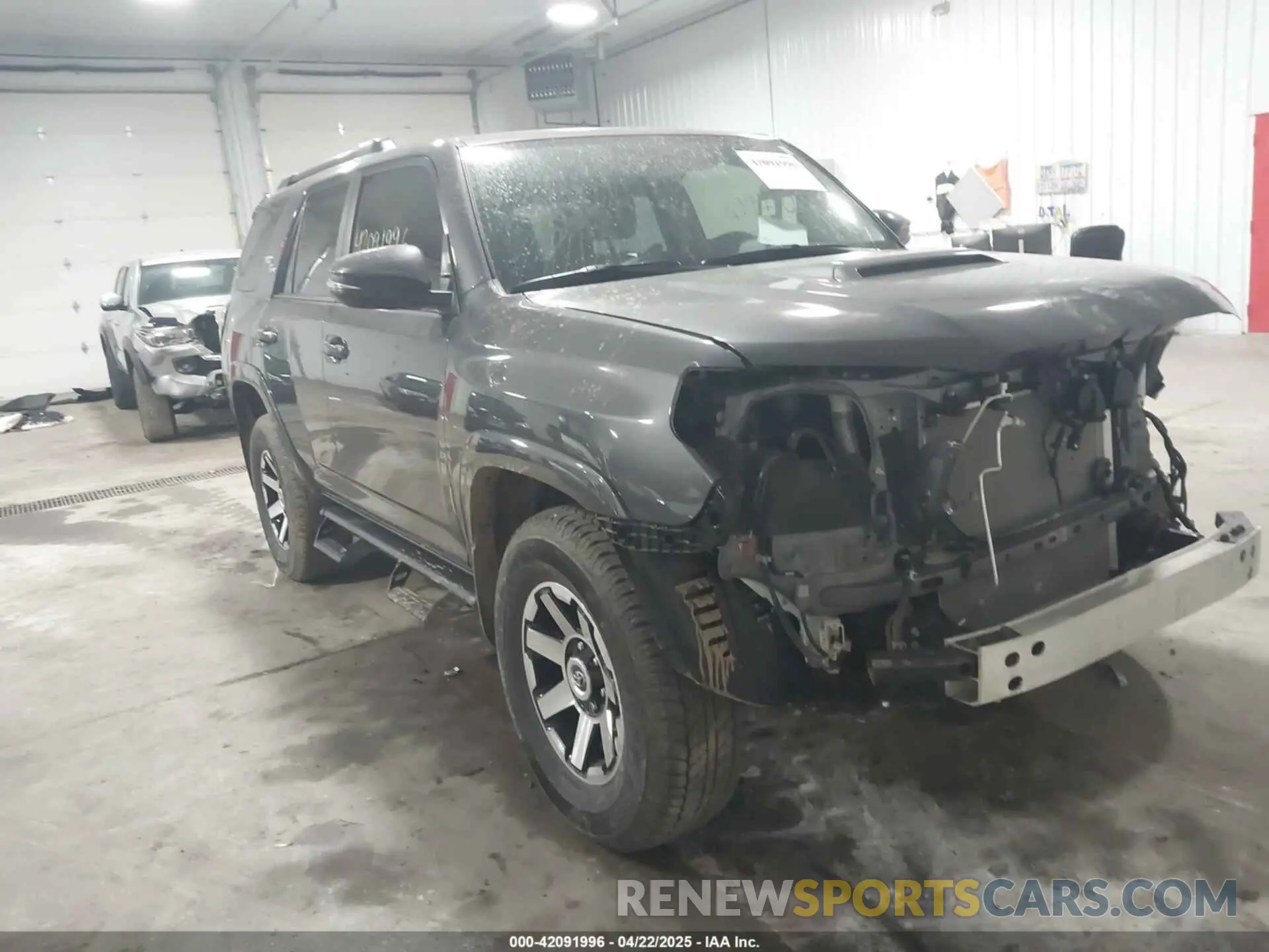 6 Photograph of a damaged car JTERU5JR4P6194394 TOYOTA 4RUNNER 2023