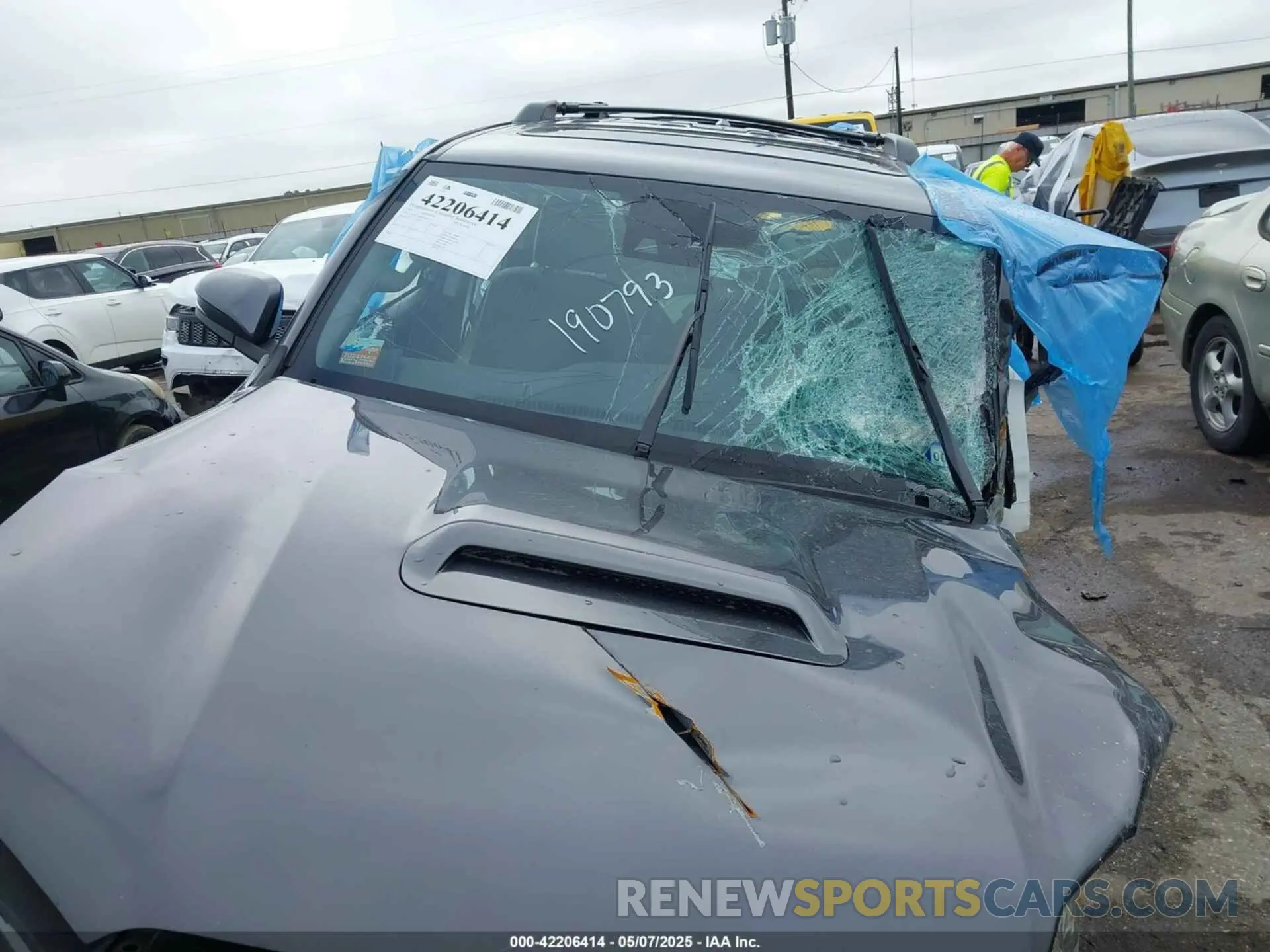 11 Photograph of a damaged car JTERU5JR5P6160741 TOYOTA 4RUNNER 2023