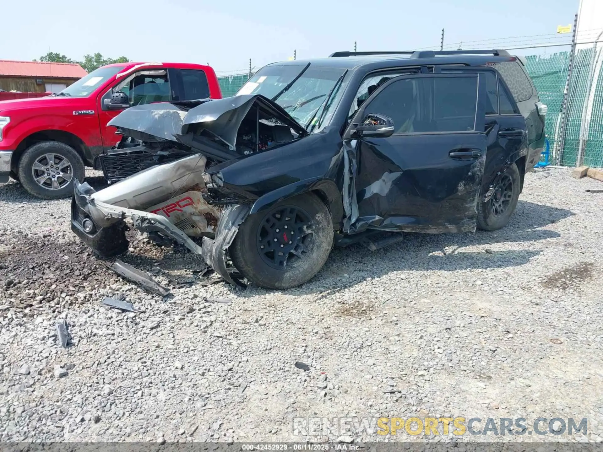 2 Photograph of a damaged car JTERU5JR6P6160165 TOYOTA 4RUNNER 2023
