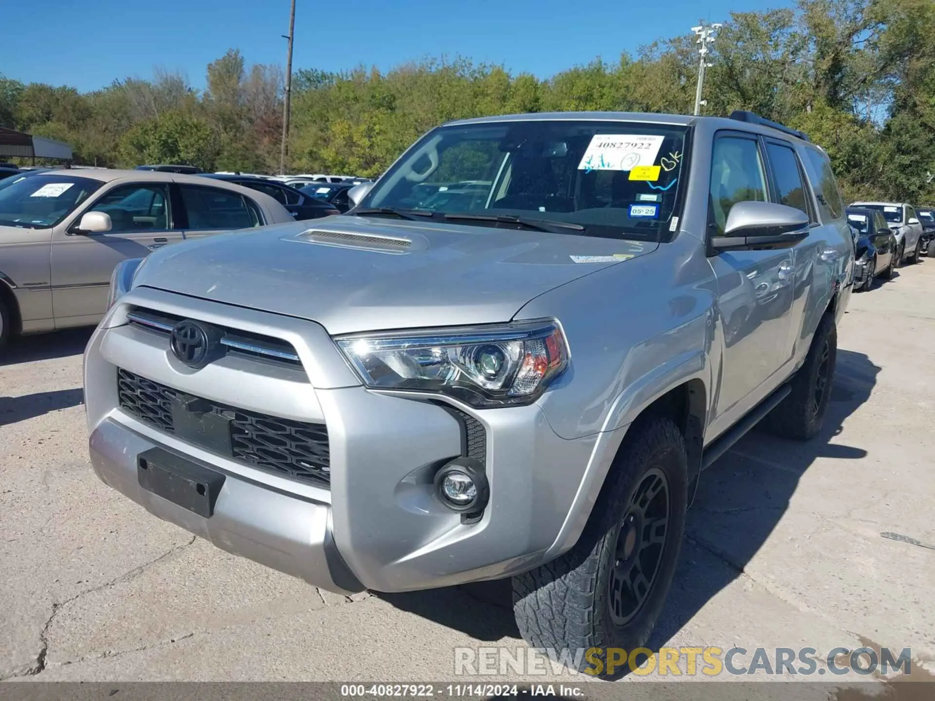 2 Photograph of a damaged car JTERU5JR7P6156755 TOYOTA 4RUNNER 2023