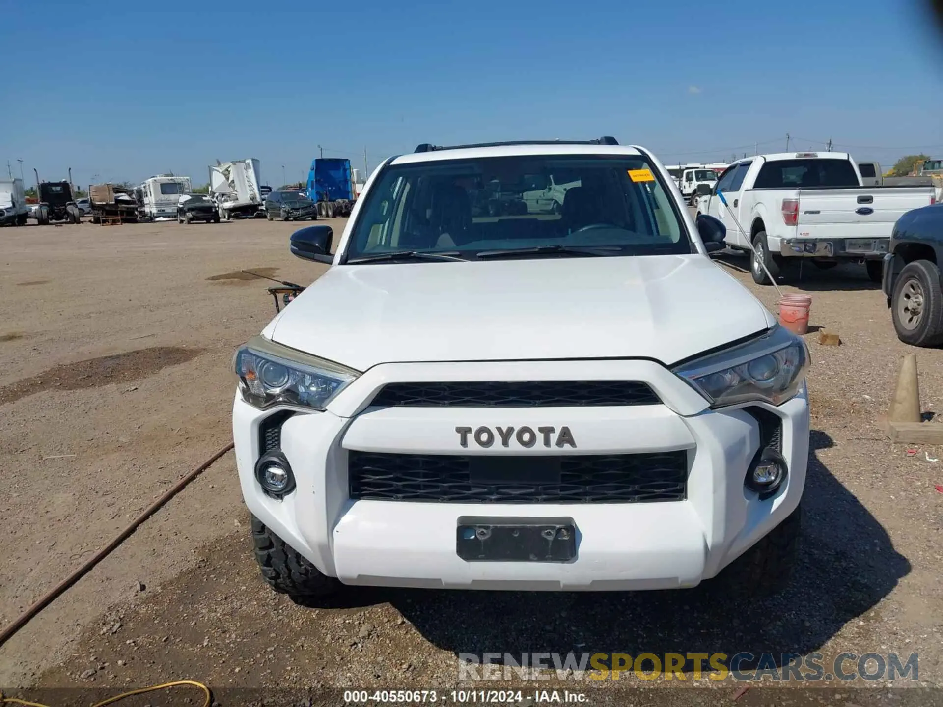 11 Photograph of a damaged car JTEUU5JR8P6182128 TOYOTA 4RUNNER 2023