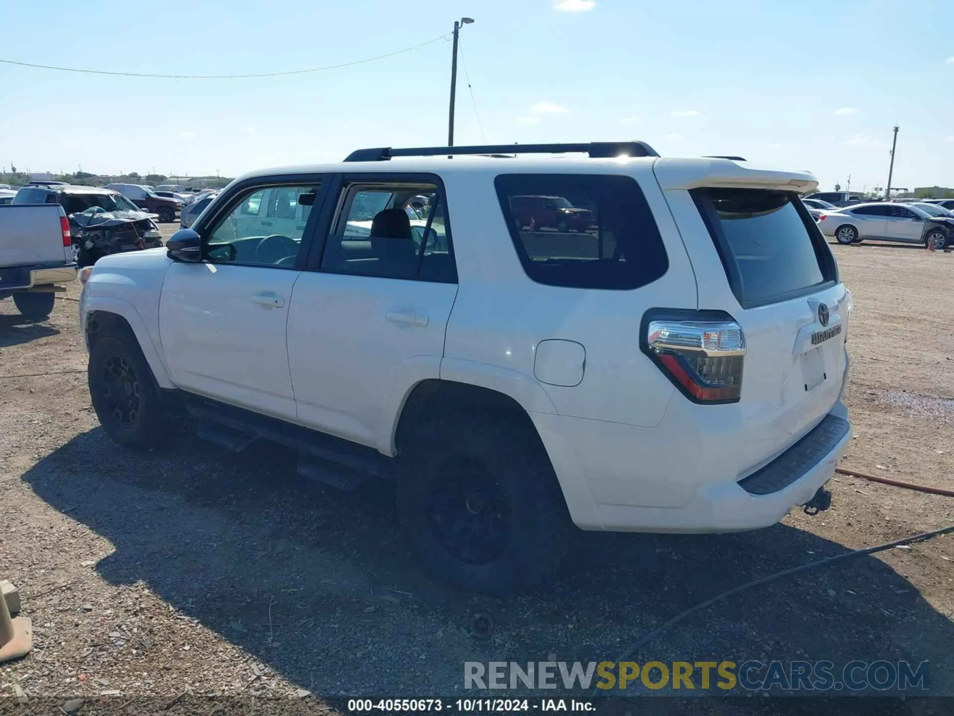 3 Photograph of a damaged car JTEUU5JR8P6182128 TOYOTA 4RUNNER 2023